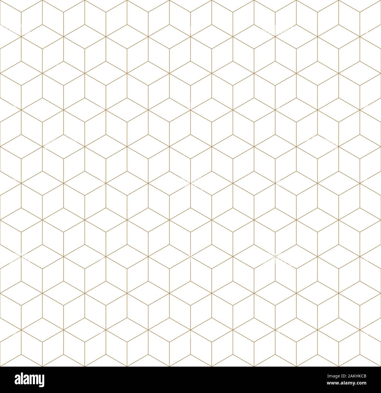 Nahtlose geometrische Muster, tolles Design für Print, Laserservice, Gravur, umhüllen. Muster Hintergrund Vektor. Gold und Weiß. Feine Linien Stock Vektor