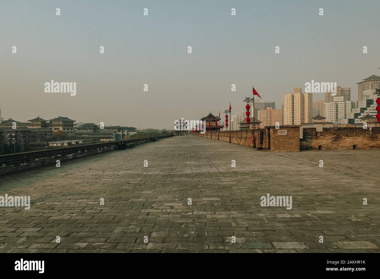 Straßen Chinas Stockfoto