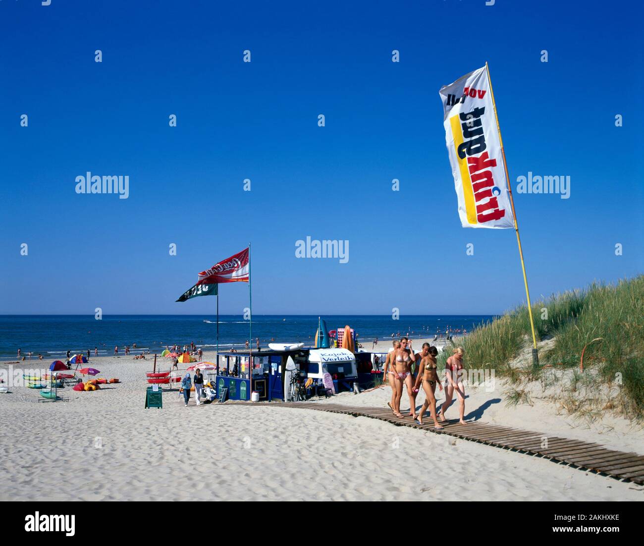 Baltrum Insel, Nordsee, Niedersachsen, Deutschland Stockfoto
