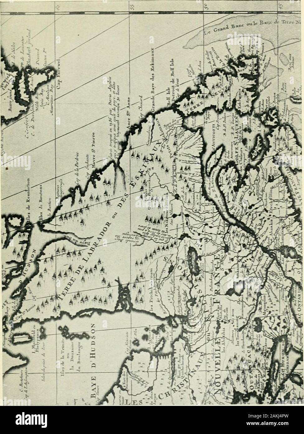 Labrador: seine Entdeckung, Erforschung und Entwicklung. thoughta missionarischen würde keine Schwierigkeiten haben bei der Umwandlung von Themto Christentum. Es scheint wahrscheinlich, dass er verwies aufdie Nascopee Indianer, für die Indianer Montaignais hadbeen, aus der Zeit der Champlain, auf freundlich termswith die Französische, und gehörten zu den ersten con zu umgewandelt werden. Courtemanche induzierte dreißig oder vierzig Familien von theMontaignais zu kommen und sich auf seine seignory, beschäftigen - Sie ing sowohl als Fallensteller und Fischer. Er war in der - von Ihnen gebildet, dass die basken Früher carriedon eine sehr große Wale Fischerei in der Meerenge, und tha Stockfoto