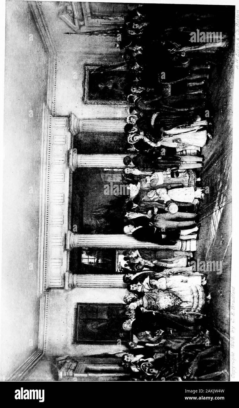 Lafayette Besuch in Germantown, Juli 20, 1825; eine Adresse vor dem Pennsylvania Genealogical Society, 1. März 1909, der Pennsylvania historische Gesellschaft, 10. Mai 1909, den Standort und die Reliquie Gesellschaft von Germantown, 20. Mai 1910, die Stadt Geschichte Gesellschaft von Philadelphia, 11. Januar 1911 ausgeliefert. ES BESUCH zog er die Ausrufe der Multitude und das Brüllen der Kanone war fast ohrenbetäubend. A.L. Logansaid ich könnte Ihnen eine sehr schöne Beschreibung, aber ich sagte ihm, ich hätte es auf Ihrem imagi-Nation zu verlassen, wäre es für mich unmöglich zu describeeverything werden. Das Original dieses l Stockfoto