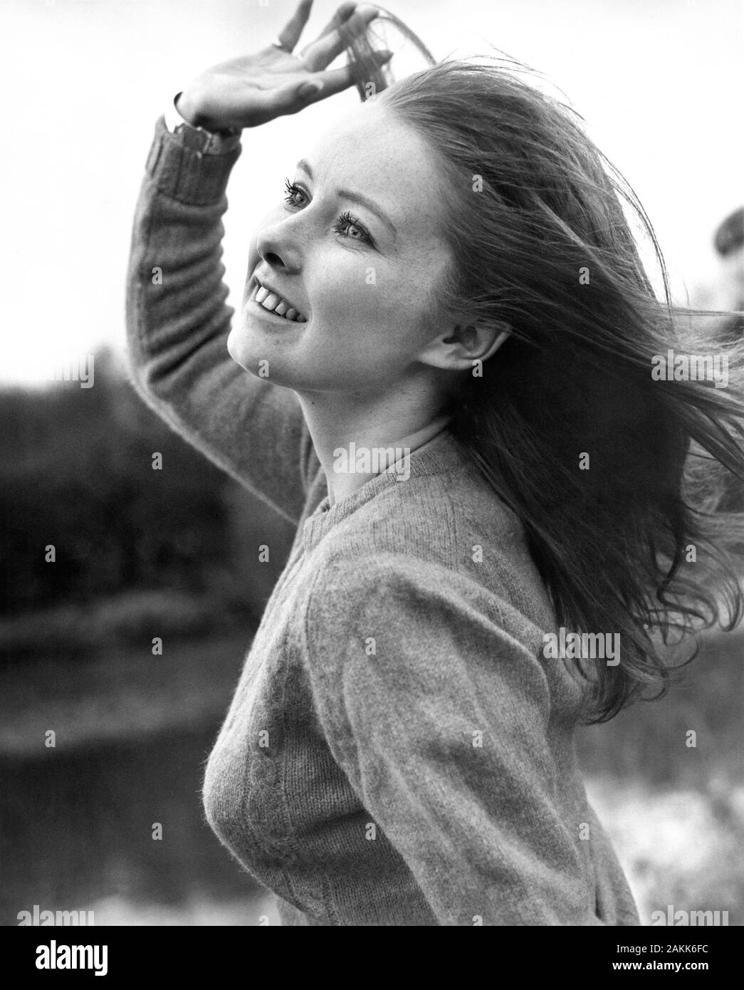 Diane Grayson, Werbung Portrait für den Film, der ee No Evil' (aka Blind Terror), Columbia Pictures, 1971 Stockfoto