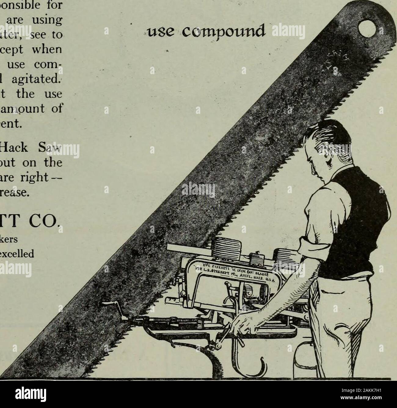 Hardware merchandising September-dezember 1919. Verwenden Sie die Verbindung. Verwenden Sie WfmtmMiWWacK SdW Lichtungen Stockfoto