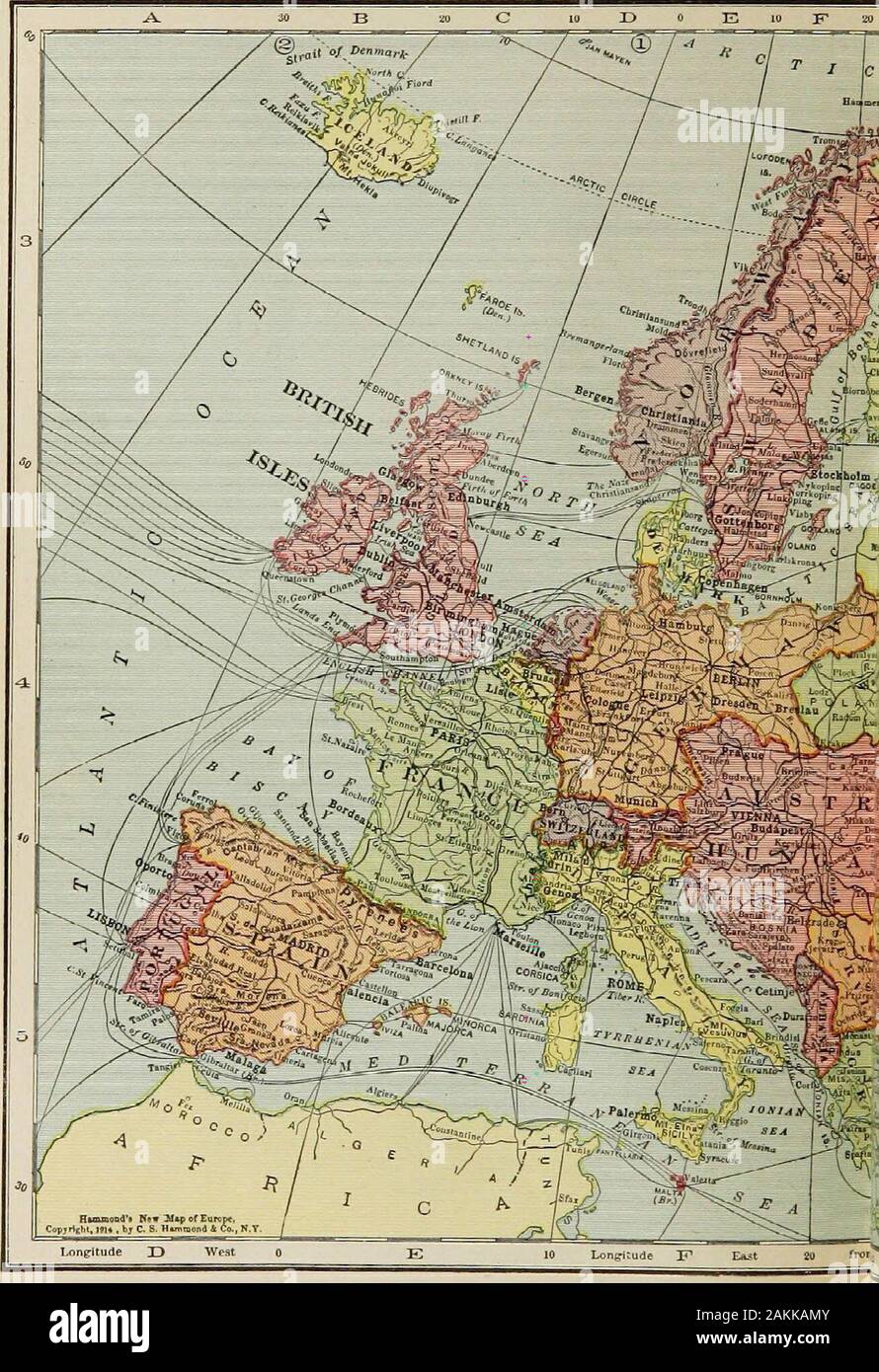 Die neue Karte von Europa (1911-1914); die Geschichte der jüngsten europäischen diplomatischen Krisen und Kriege und von Europas präsentieren Katastrophe. Der König von Preußen. Belgien hat sich stets treu ihrer inter-nationalen Verpflichtungen; Sie Ihr dutiesin den Geist loyaler Unparteilichkeit durchgeführt hat, hat sie vernachlässigt noeffort zu erhalten und zu machen, respektiert Ihre neu-trality. Der Angriff auf ihre Unabhängigkeit withwhich die deutsche Regierung ihre wouldconstitute eine flagrante Verletzung des Völkerrechts Bedrohungen. Keine strategischen Interessen rechtfertigt die Verletzung ofinternational Recht. Die belgische Regierung inaccept Stockfoto