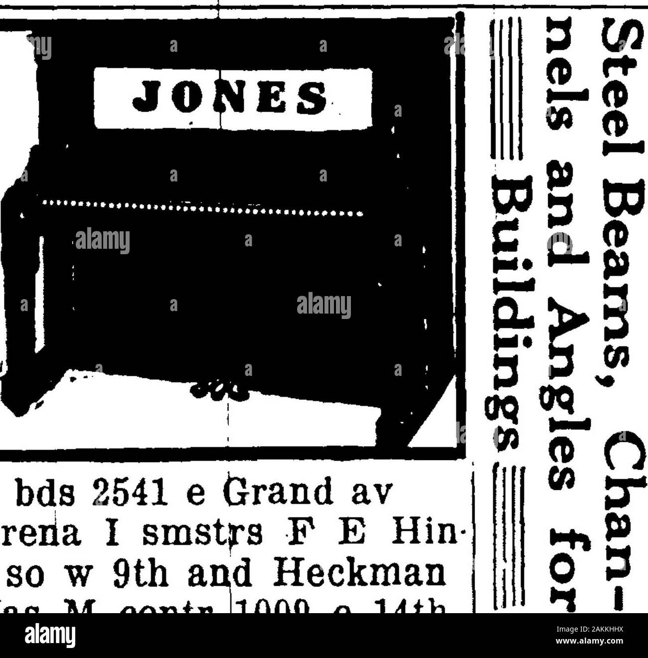 1921 Des Moines und Polk County, Iowa, Stadt Verzeichnis. D M) Chisman. Qlc^ dys elk Kaufleute Trf & Co rms 1437 Woodland av Chittenden Clare R Elch P0 bds 2104 Wald av Chittenden Harry C student Drake ITniversity bds 2104 Wald avChittenden Lynn bkpr L W Holley & Sohn bds 2104 Wald avChittenden Monroe emp Jahrhundert Bauholz gehen Res 2516 6 bkpr avChittenden Rinaldo G D M Eisen (o res 2104 Wald avChivarelli Jas lab Swift & Co rms 805 8 thChi vers Ada elk Kenyon Co bds Isaac (ShiversChi vers Isaac plstr res ns Sheridan av I w 23 dChivers John H Lieferung supervisor Post Tel Kabel Co bds Ist Stockfoto