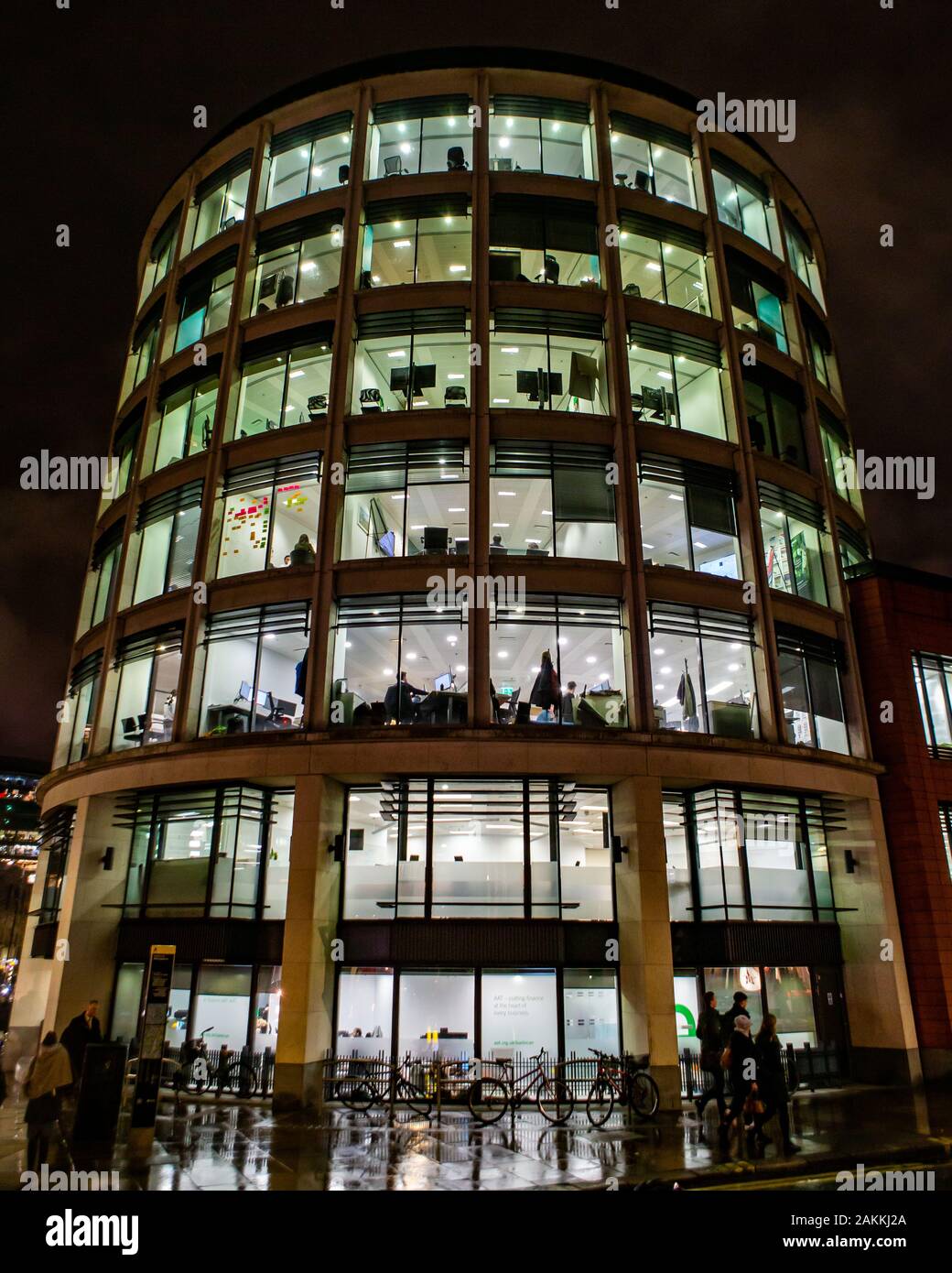 2019-12 London Camden und West End leuchten zu Weihnachten Stockfoto