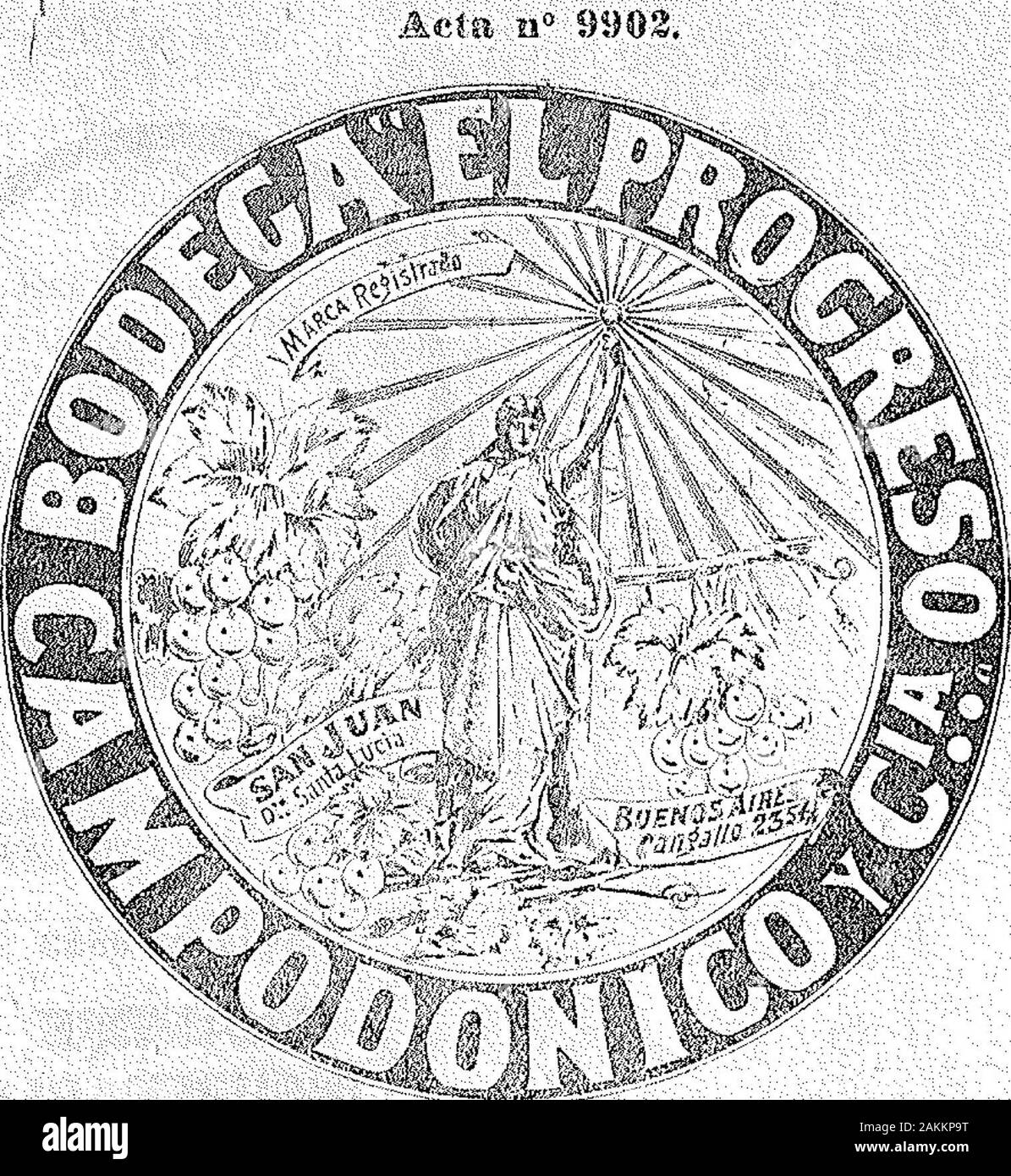 Boletín Oficial de la República Argentina 1901 1 ra sección. Oct 25 de 1901 - C. Preumayr y Cía.-Honrar aceite de linaza. v-5 - Julio. Acta Nr. 9901.  íje: ub; e-kai^ t!2? Inirofluctores. Oct 25 de 1901 - C. Preumayr y Cía.-Honrar aceite Mineral paramáquinas v-5 - Julio. BOLETÍN OFICIAL 5689a IIo 95) 02. Oct 27 de 1901 - Campodónico y Oía.-Honrar vinos y Grappas. v-6 - Julio. Áí: Ux ein SiSÍJ." Boletin Oficial Republica Argentinien 1 ra Mitgliedersektion 1901-07-03 Stockfoto