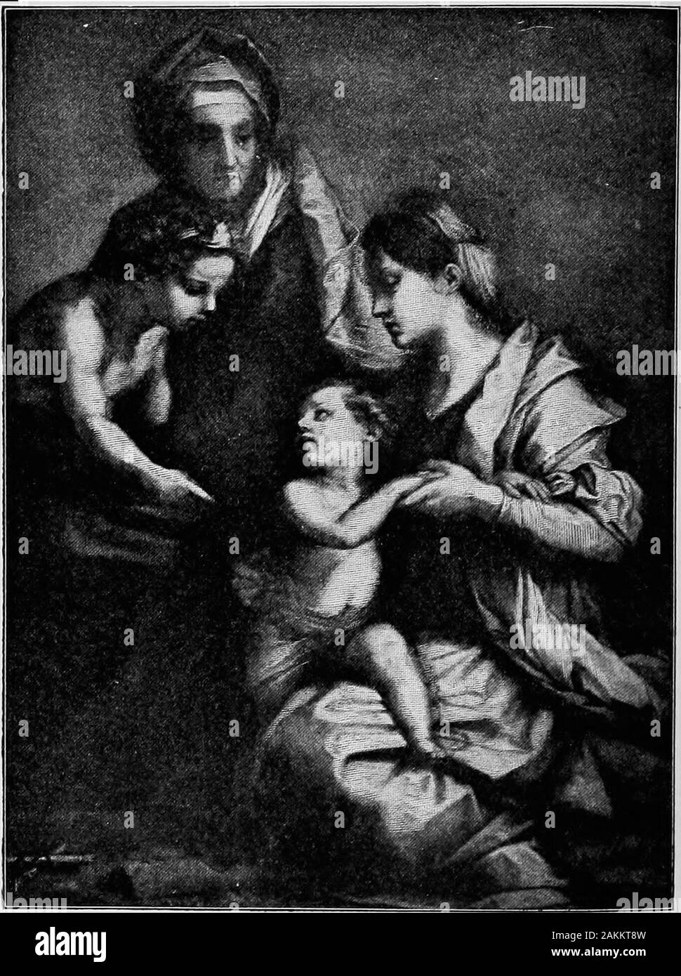 Geschichte Europas, antike und mittelalterliche: früheste Mann, dem Orient, Griechenland und Rom. Mit freundlicher Genehmigung von Braun et C^^ Abb. 126. Ghibertis Türen in Florenz. Mit freundlicher Genehmigung von Braim ct C *Abb. 127. Heilige Familie von Andrea del Sarto Bücher und Wissenschaft im Mittelalter 485 Europas. Die Kunstsinnigen Päpste, Julius II. und Leo X., nahm painsto sichern sie die Dienstleistungen der bedeutendsten Künstler und archi-Tects der Zeit in das Gebäude und die Verzierung der Petersdom und der Vatikan; das heißt, die päpstliche Kirche und Palast (siehe oben, § 670). 711. Höhe der Renaissance Kunst - Da Vinci, Michael Angelo, Raphael. Während der Sixt Stockfoto