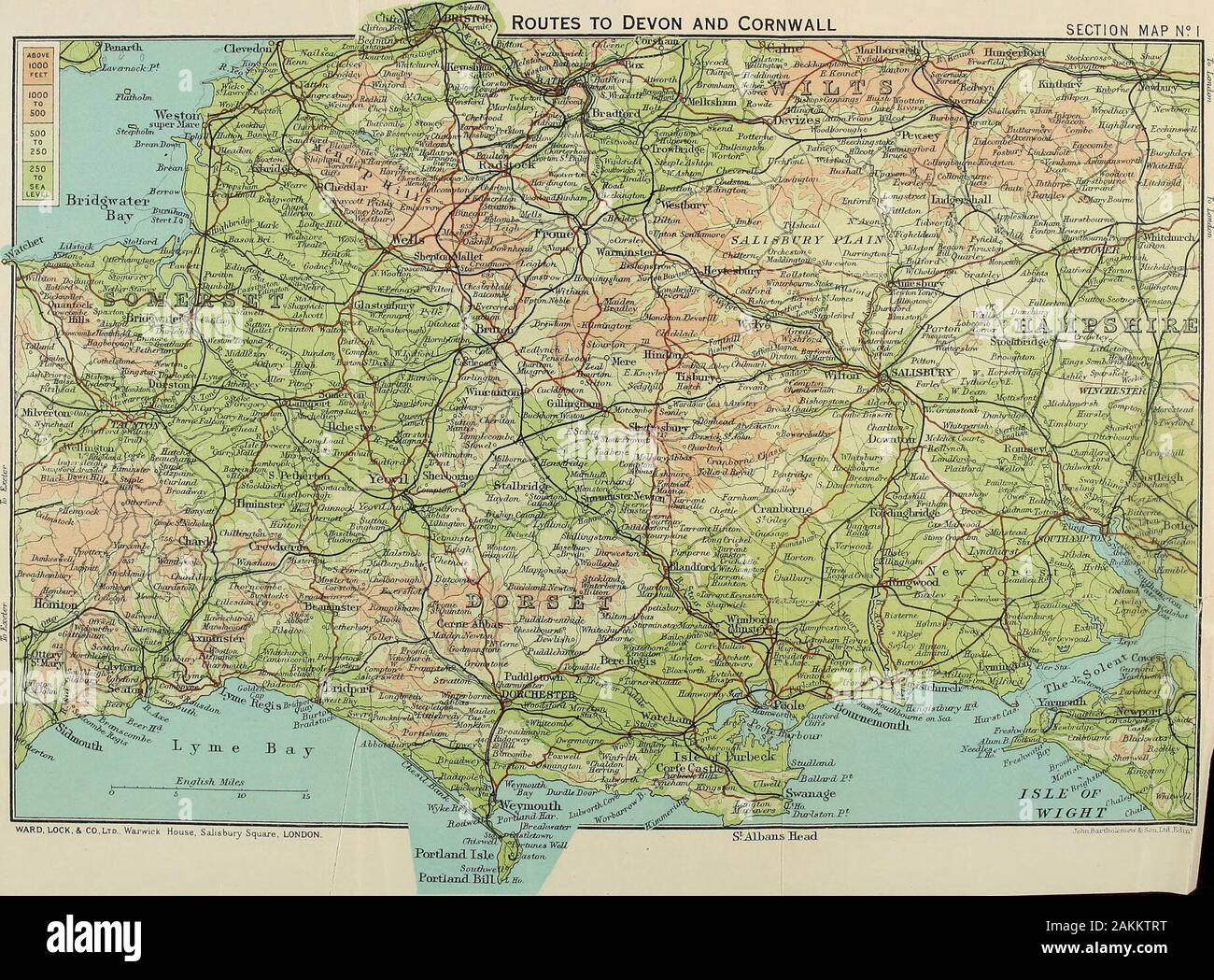 South Devon und Cornwall, mit einer vollständigen Beschreibung der Dartmoor  und die Scilly-inseln. der Stadt, Karte der Umgebung, und 6 andere Karten  und Plänen. 60 illustrationsROME und ENVIRONSWith drei Abschnitt Pläne, in