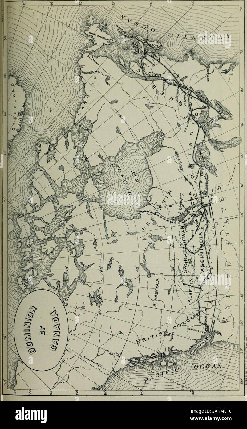 Tagungen Papiere 8 bis 9, 1892. ey Navigation. Die Kommission war nach unter Datum der 17. Dezember 1890, die Kommissare aembodying die Ergebnisse ihrer Ermittlungen. ST. PETERS KANAL, Cape Breton. Länge des Kanals ca. 2.400 Meter. Breite an der Wasserlinie 55 Meter. Sperren eines Gezeiten lock, 4 Paar Tore Abmessungen 200 m x 48 m. Tiefe des Wassers auf dem Schweller 18 bei niedrigsten Wasser. Tiefe durch den Kanal 19 Extreme Aufstieg und Fall der Tide in St. Peters Bay 4 Dieser Kanal verbindet St. Peters Bay, auf der südlichen Seite von Cape Breton, NofScotia mit den Bras d'Or Lakes. Es Kreuze Stockfoto