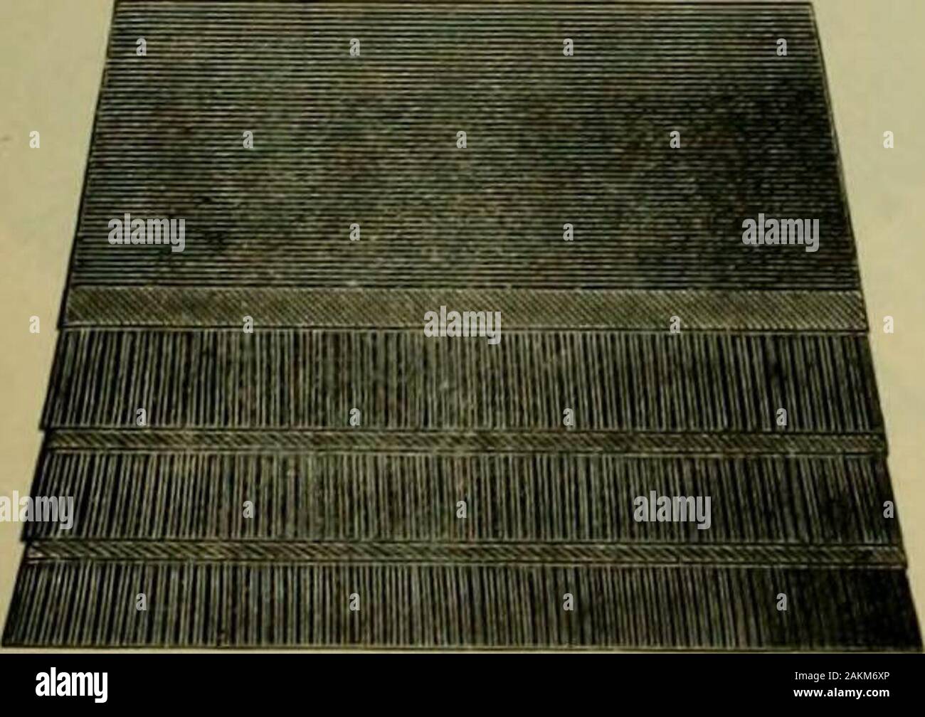 Strawbridge and Textilhändler's Quarterly. Nr. 4 - der neuesten styles Mohair rock gemacht, in Blau, Rot, Schwarz und Gold, Undandere Farben der Streifen. Preis, f 1,50.. Nr. 5 - 01 ICH, ICH, [. Ich Bis -.- II, zwei itli pleatings andthree Messer. Preise, Nr. 1.25, 1.50, andfi. 75, auch e. Xtra große Größen. Stockfoto