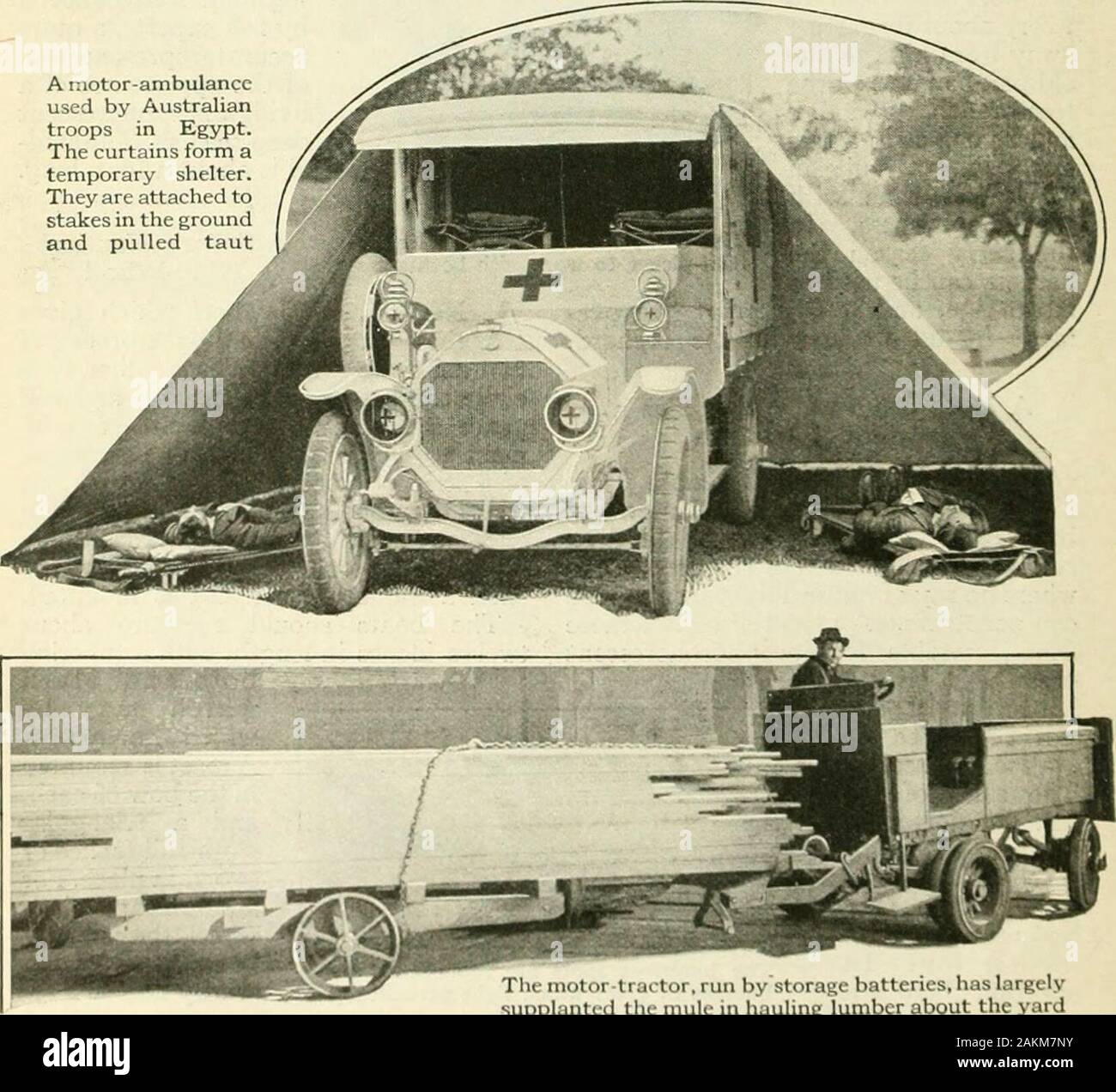 Popular Science Monthly. Ein Mann leicht thistruck Körper kippen kann und eine loadof zwei Tonnen Entlastung in dreißig Sekunden einen Motor - Krankenwagen durch Australiantroops in Ägypten verwendet. Die Vorhänge Form atemporary Tierheim. Sie sind in der beigefügten groundand tostakes zog straff einen elektrischen Blitz-Lampe mit einer Glühbirne in der: Calciumfluoride eine Hand, ist eine der neuesten automobilesignals für Warnung ein Fahrer in der Nacht. Motor - Schlepper mit Batterien betrieben werden, hat das Maultier in schleppen Bauholz über den Hof 1 S (; tut - zu Machen dieses einen Pferdelosen Aire largelysupplanted Stockfoto
