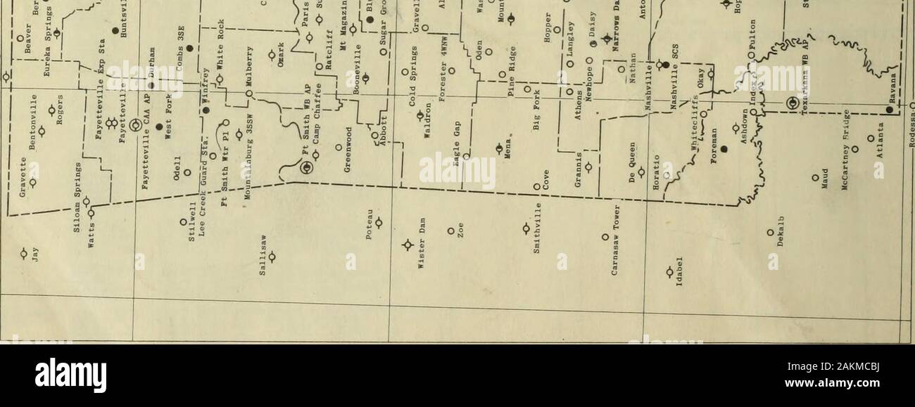 Klimatologische Daten, Arkansas. Auf der Index bedeutet Beobachtung in der Nähe von Sunset. Abonnement Preis: 1 Cent pro^cop. ^^ ^-^ ^-^^J^^.^^^^^^^^^^^^. i^Z ^.^:;^ SS^ bi sT.t^l^ lit. Z ^.. Sollte, der auf das^^ "c" r-Dokumente, Staatsdruckerei, Washington 25, DC WRPC, KANSAS CITY,ll-lB-53 9" werden? N T X, &gt;&gt;-: o |-J^ • 5"; o" Ich? 3=^1^^-® i -^7 Ich ri@i*^ ios ICH ^  "* o-^ &Lt;5 ICH^^, / - es o; ich s?+ fv; i i -, ., • h III - 1 T - S i*; V^H1 i^1 1 I1 S R1 io&gt;/^^4^  - 1 1 I^1-^y so? Ich! •,. Abl. J I I I, 05 r-| j S59 r-^ Ist S 3 "glV-I-, • 1 H: 2 ol 1*1 •&gt; Stockfoto