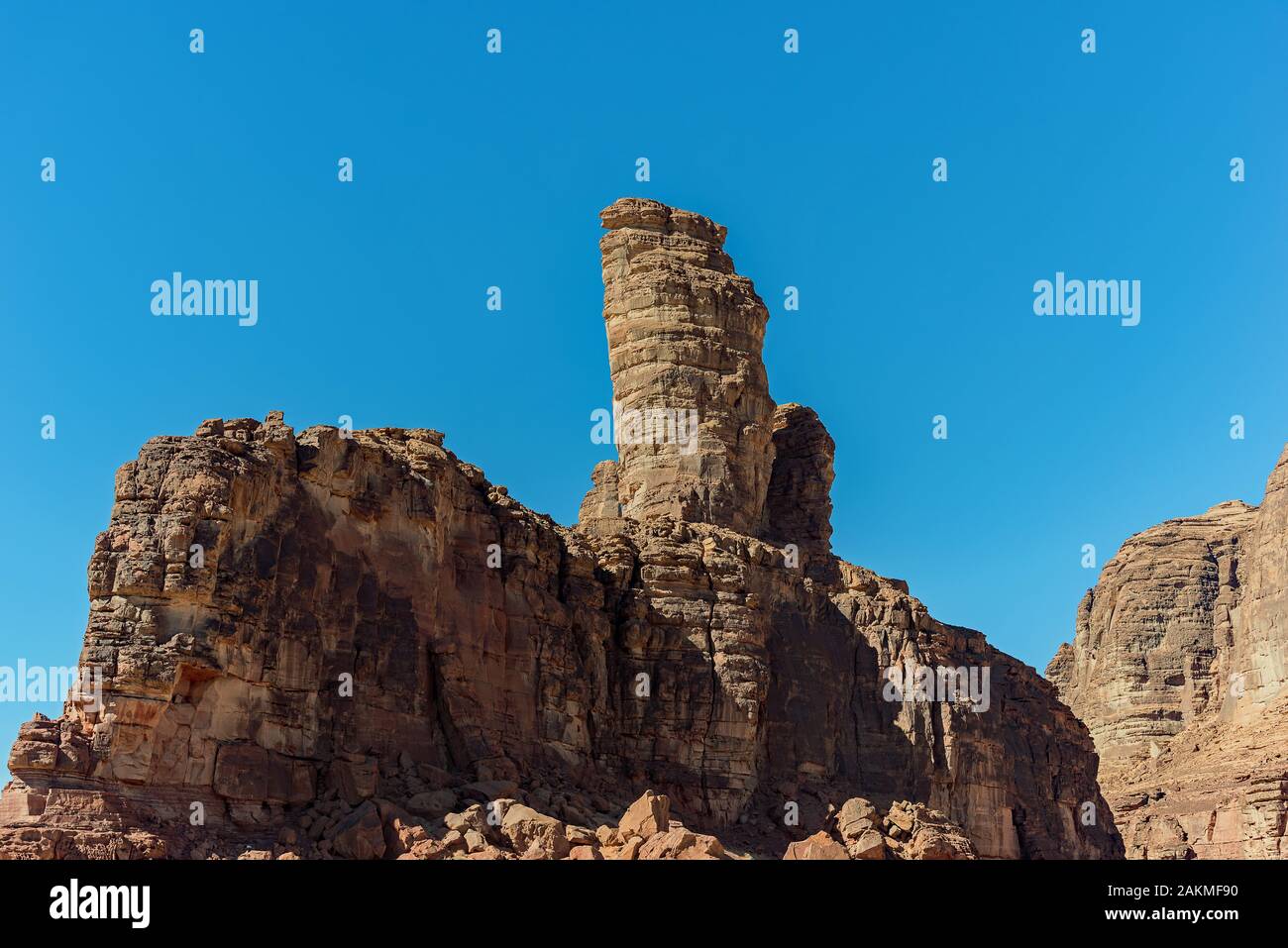 Wüste Felsformationen Stockfoto
