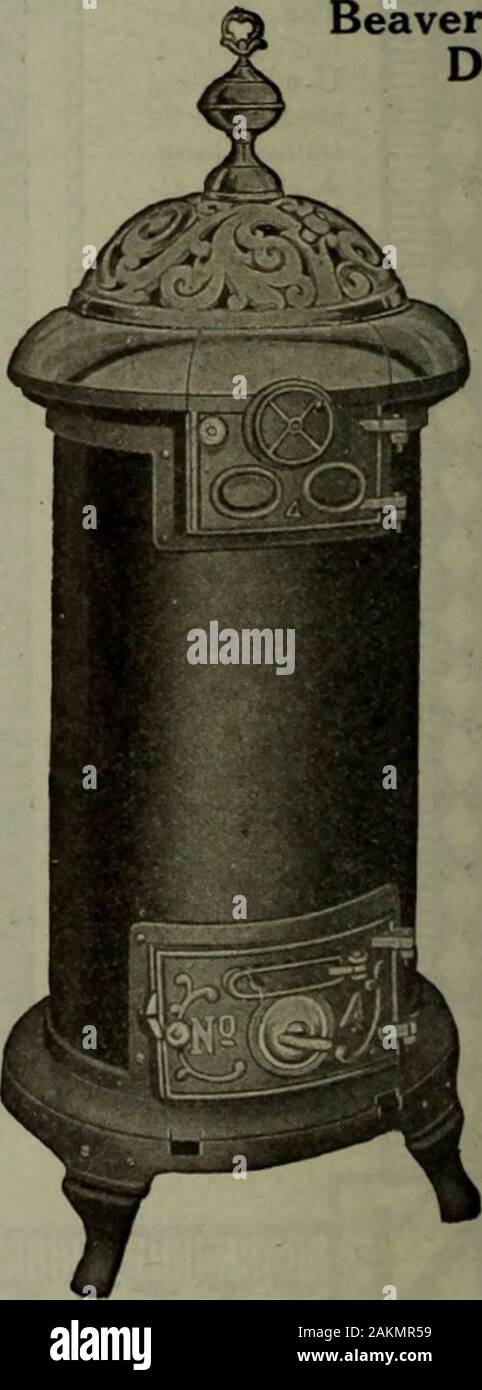 Hardware merchandising September-dezember 1919. Alle DavidsonSelling FeaturesAre in Beaver Heizungen Hier sind Heizungen auf Thefamous Quebec Heizung Prinzip aufgebaut. Sie versorgt mit oder ohne Gitter asdesired. Diese Biber sind linedwith Feuer Ziegel und die Körper sind ofextra Schwere gebläutem Stahl. In äußeres und Haltbarkeit auch, Sie satisfycustomers, machen für Sie steigende, permanente Handel. Wir füllen die Bestellungen umgehend für diese Ex-Cellent, beliebte Heizungen in den Größen 2, 3,4, 5 und 6, entweder normal oder vernickelt. Das Thos. Davidson Mfg. Co. Limited Toronto Montreal Winnipeg. 11. Oktober Stockfoto