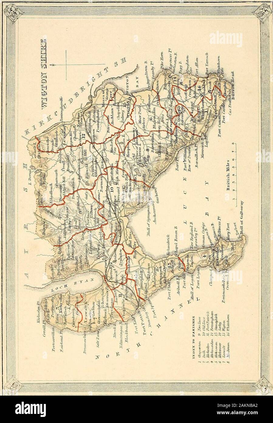 Die Imperial gazetteer von Schottland; oder, Wörterbuch der Schottischen Topographie, die sich aus der letzten Behörden zusammengestellt, und bilden eine komplette Karosserie des Schottischen Geographie, Physische, statistischen und historischen. e Innenraum, fast in der gleichen Höhe, producinga sehr ungleichen Oberfläche, überall intersectedwith unzählige Täler, die von Bächen durchzogen, oder depressiv in Mulden, mit entweder lochletsor wenig landwirtschaftlicher dingles. Das Gesicht der Höhen isgenerally durch abrupte Ausstülpungen gebrochen, und bysteep Banken und felsigen Anhöhen in der Form everyvariety diversifiziert. Eine Ebene oder das Tal, Bea Stockfoto