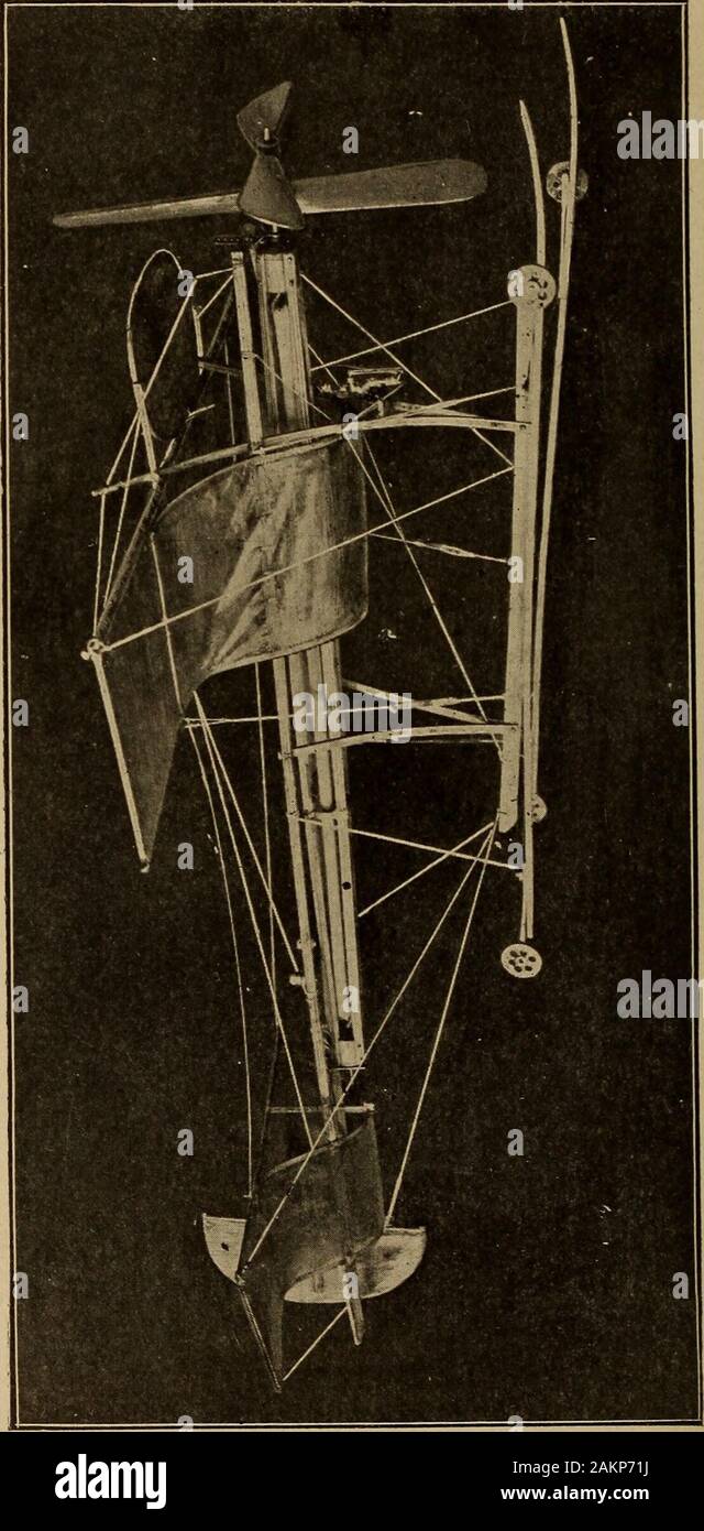 Der Handy man Werkstatt und Labor. Aus der Galerie im großen Festsaal in der Club houseof der Automobil Club von Amerika - in einer Höhe von ungefähr 20 Fuß - es wäre oft die gesamte Länge der Halle reisen - 100 Fuß - mit perfekter Stabilität. Der Körper dieses Modell besteht aus einem rechteckigen Rahmen 43 cm lang x 2 ^^ Zoll breit. Ungefähr 6 Zoll Rückseite des frontedge des Rahmen- und 4 Zoll über die Hauptebene, 31^7 Zoll groß, ist gelegt. Diese ist bei der V-förmigen verticalsthat montiert auf ein Kiel 10 Zoll unter den Körper erweitern. Eine ovalhorizontal Ruder, 8^2 von ^/ein Zoll in der Stockfoto