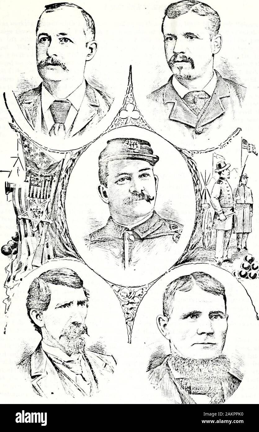 Eine komplette militärische Geschichte und Aufzeichnung der 108. Regiment N. Yvols., von 1862 bis 1894 zusammen mit Roster, Briefe, Rebel schwüre von Treue, Rebel, Erinnerungen, Skizzen, Fotografien, etc., etc.. ^s John Smith, Co.C. Hulhert B. Smith, sergt. Co.D. Sa. moei. M. Smith, sergt. Co.H. Christi. vn SiK. l. N, sergt. Co.I. Silas E. Stoddard, sergt. Co.D. ->?.? w. ?K) J^ Charles E. Frühling, CO US Krit. E. Sahin, sergt. Co.G. Johannes Siionfull, Co.H. James T. Slattery, Co.D. Peter Semmel, Co.C./! Ich leben Skizzen. 309 und arbeitete als wie wenn ich als private in Standort Stockfoto