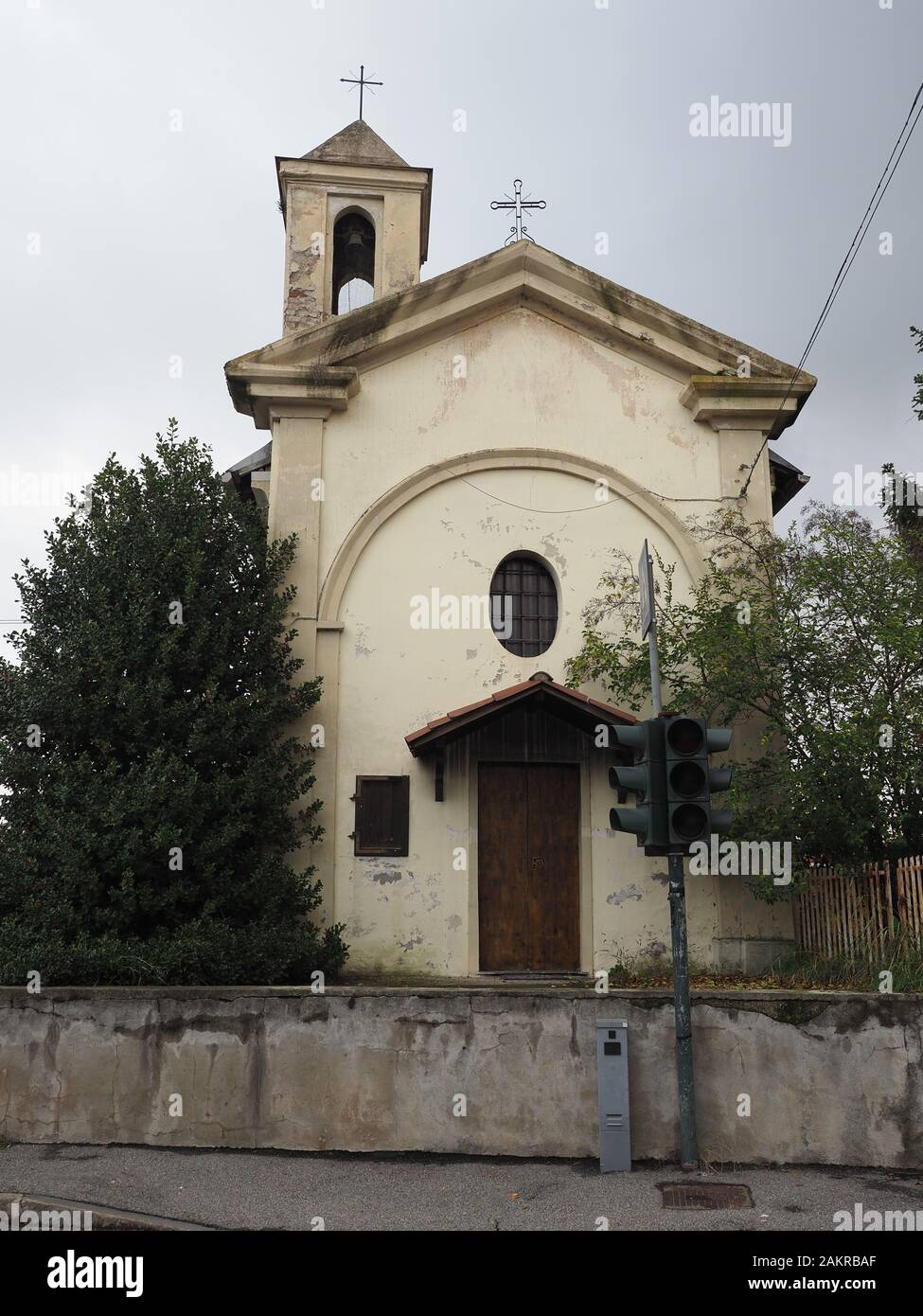 San Rocco (bedeutet Heiliger Roch) Kirche in Settimo Torinese, Italien Stockfoto