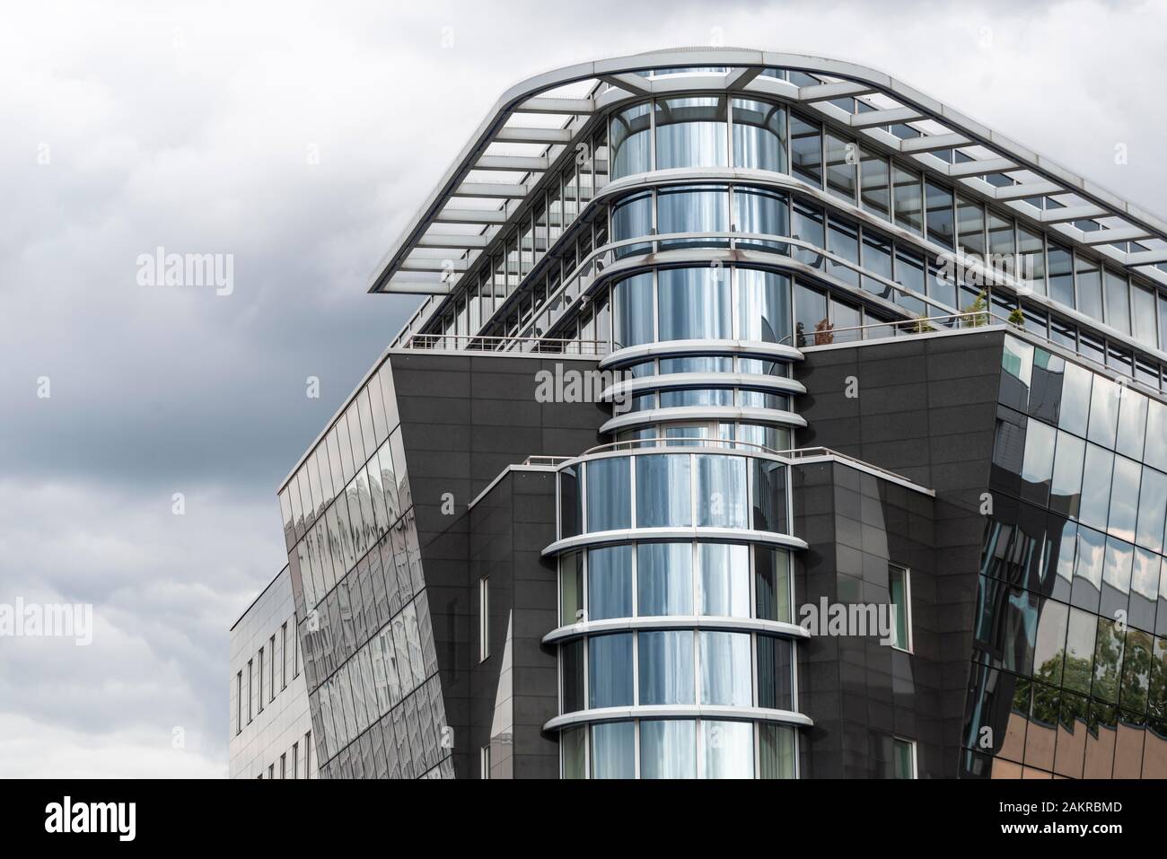 Modernes Bürogebäude, Kapelle-Ufer, Berlin, Deutschland Stockfoto