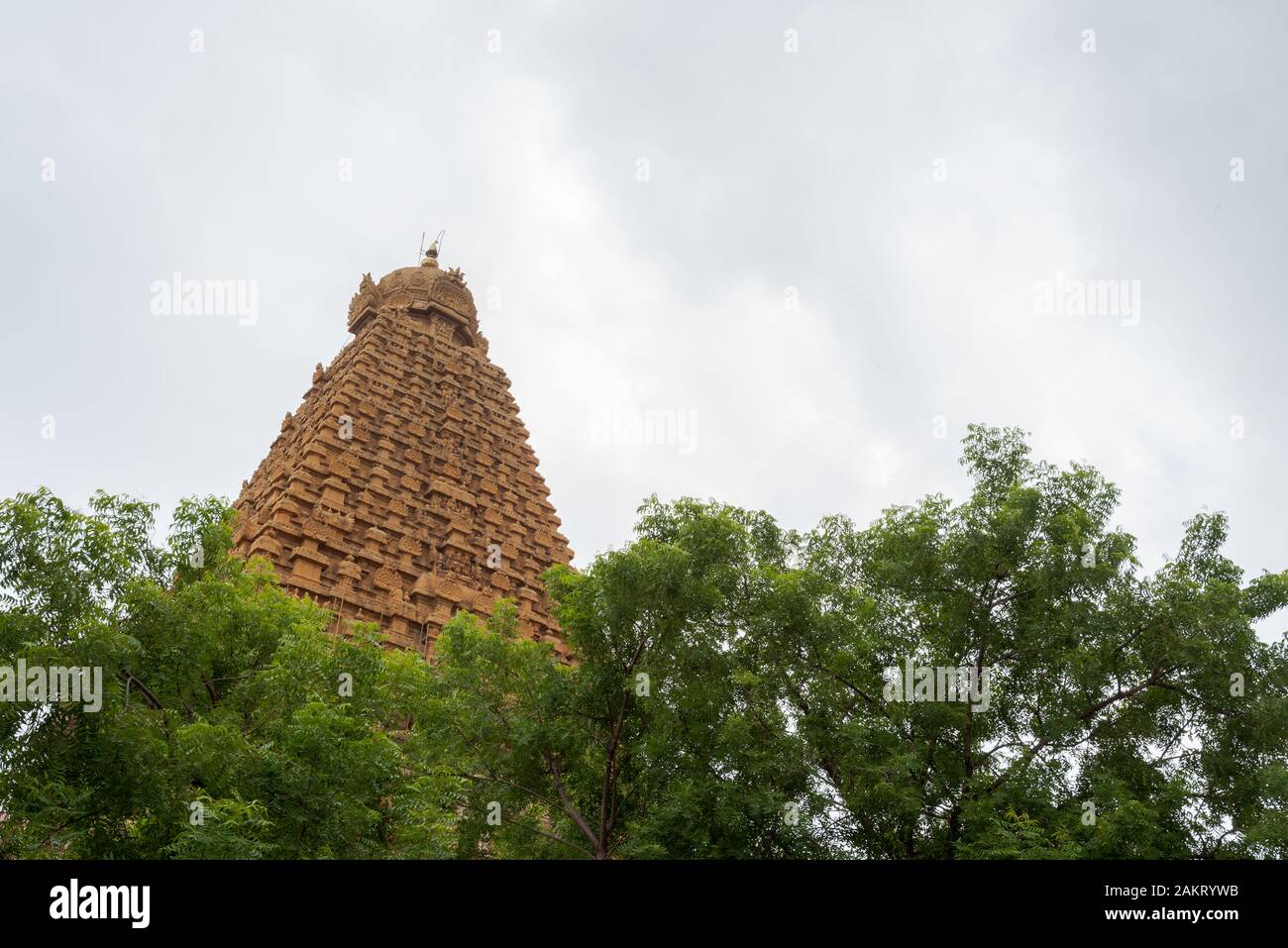 Brihadeeswara Tempels in Tanjore, Tamil Nadu, Südindien Stockfoto