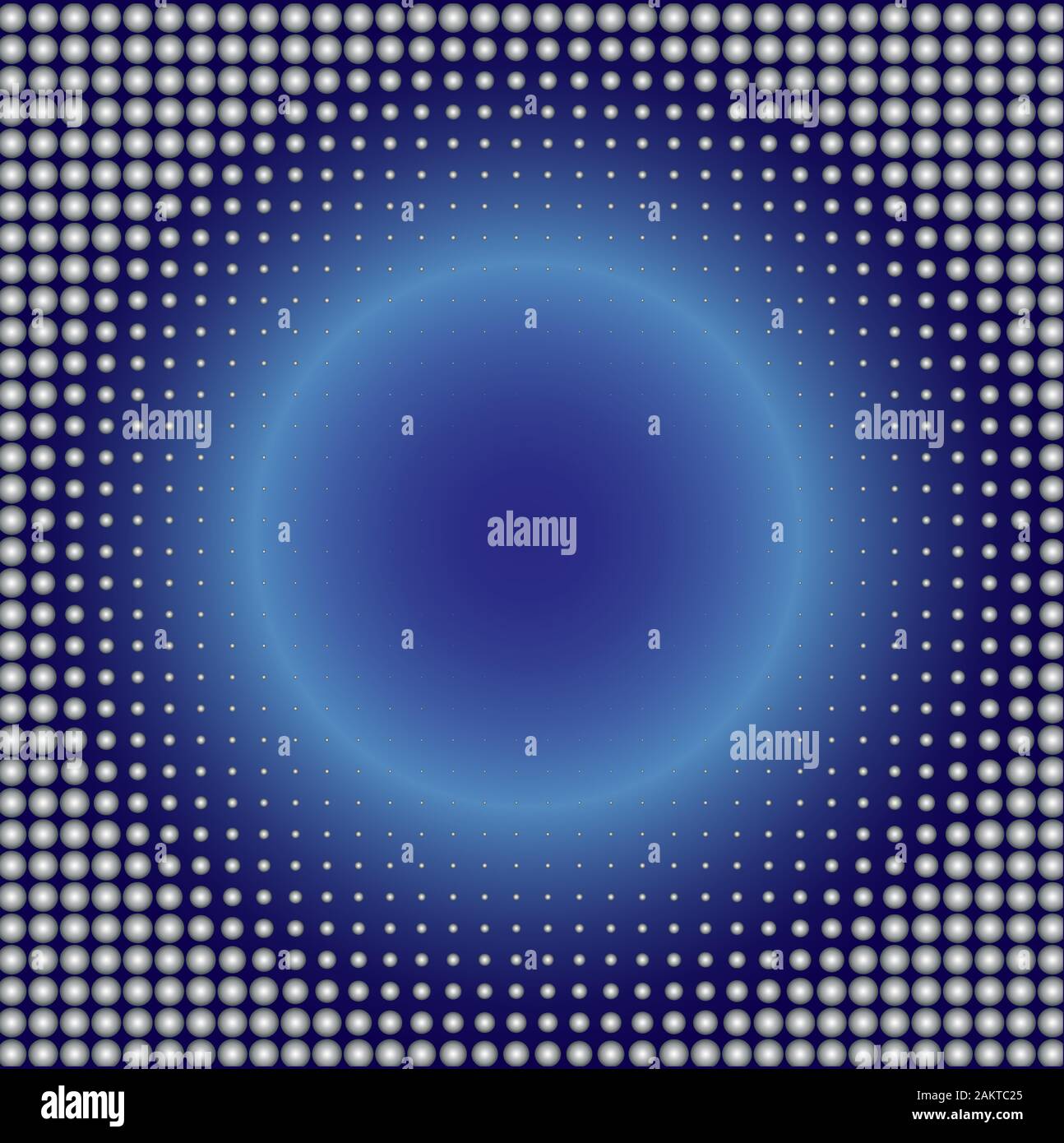 Blau abstrakt Hintergrund mit Kreisen Stock Vektor