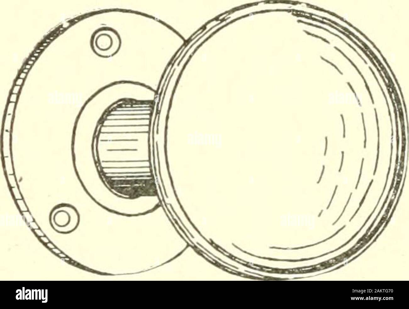 Cyclopedia von Architektur, Tischlerei und Gebäude: Ein allgemeines Nachschlagewerk. zu 3 Zoll, der die Entfernung increasedif einen größeren Knopf als Normale verwendet werden soll. Eine perfekt ebene Knopf israrely aus Platz heraus, während jeder Versuch, an Ornament ist mehr als Likelyto so erscheinen. Für die gewöhnliche Arbeit, 5 pHW & Ras. 5 Knöpfe aus Schmiedeeisen von thinsheet Metall (Abb. 43) sind sehr serv-iceable, und haben die appearanceof der echte gegossen. Mitdem vergoldet, Zigarettenkippen, machen Sie eine goodcombination (obwohl Sie notstand bläst ohne einrückung), und für die meisten Zwecke als serv-iceable als gegossen. In besser Stockfoto