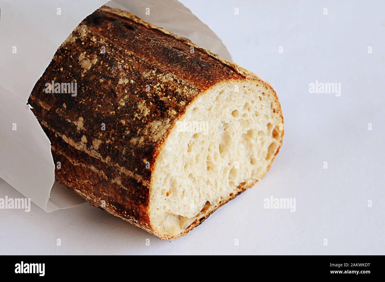Frisches Brot Stockfoto