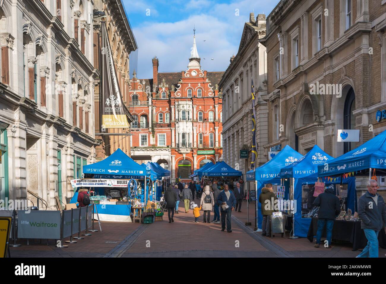 Ipswich Shopping Street Suffolk Stockfotos Und Bilder Kaufen Alamy