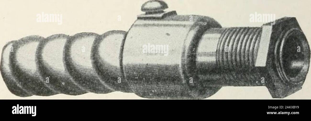 Cyclopedia von Heizung, Sanitär und Hygiene; ein vollständiges Nachschlagewerk. Abb. 52. Lock-Nut.. Abb. 53. Panel-Box Terminal Buchse. Mit freundlicher Genehmigung von Sprague Electric Co., New York, N. 1. 356 elektrische Verkabelung 67 ist, dass die Edison Sicherung bekannt-Plug-in Abb. 1 gezeigt. 55. Eine porcelaincut-out Block mit der Edison Sicherung verwendet wird, ist in Abb. 1 gezeigt. 56. In den letzten vier oder fünf Jahren, eine neue Form der Sicherung, bekannt als mitgelieferte Sicherung, hat zu einem beträchtlichen S] eingeführt. Stockfoto