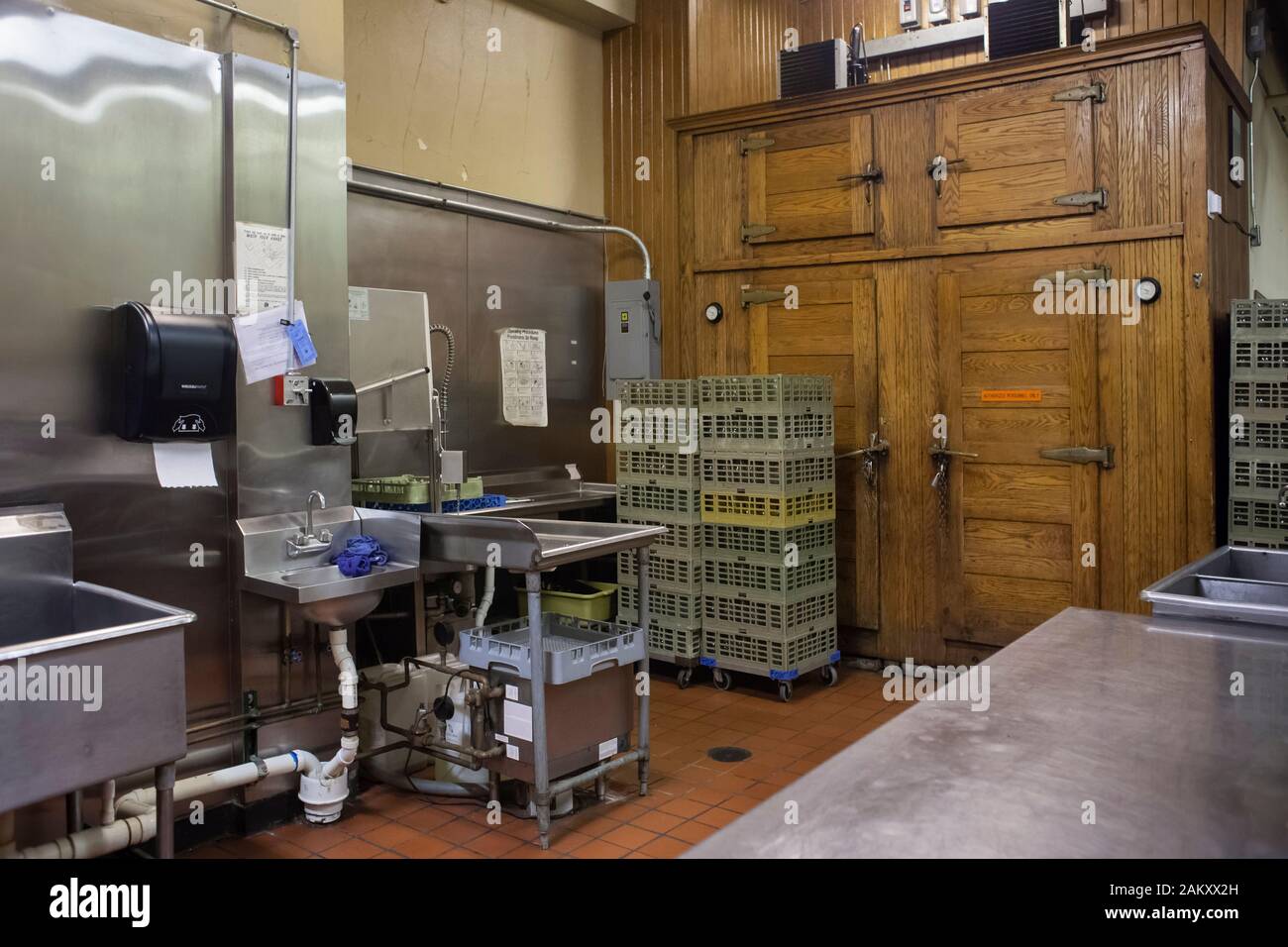 Fox Theatre Kitchen, Midtown Atlanta, Georgia, USA Stockfoto