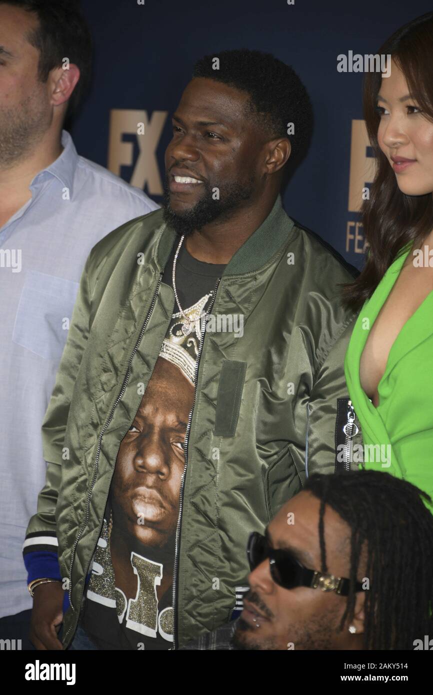 Januar 9, 2020, Pasadena, Kalifornien, USA: KEVIN HART bei der FX Networks 2020 der TCA Winter Press Tour im Langham Huntington in Pasadena, Kalifornien (Credit Bild: © Charlie Steffens/ZUMA Draht) Stockfoto