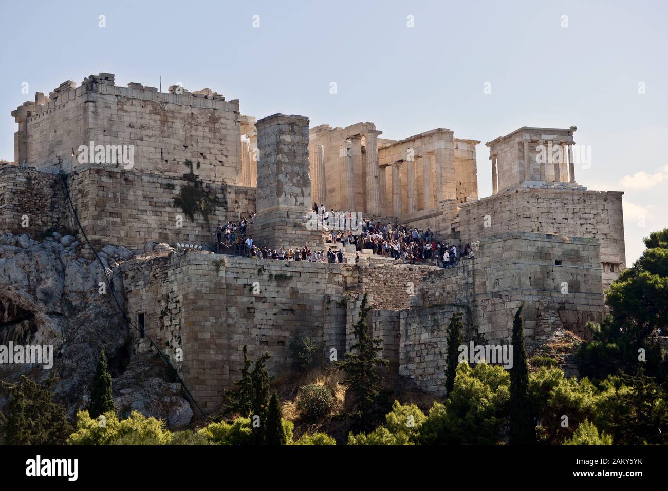 Akropolis von Athen, Griechenland Stockfoto