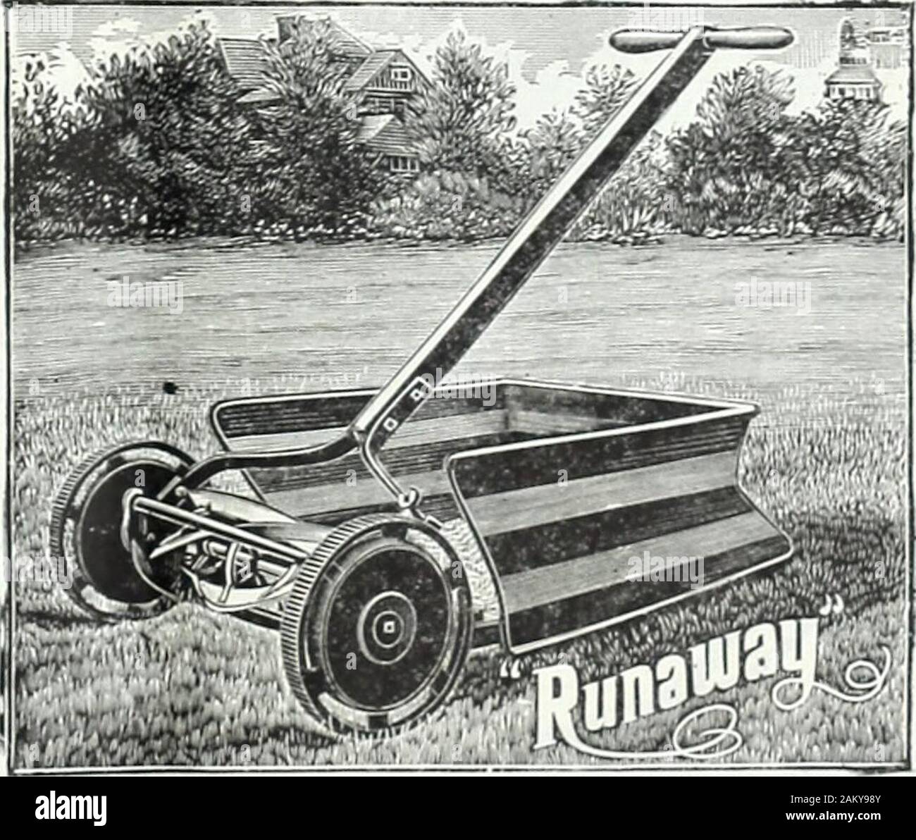 Henderson Hochsommer Katalog. Hendersons EINFACH GRENZE MÄHER. Speziell das Gras an den Grenzen - die schmale Streifen der Sod, manchmal nur eine fewinches Breite - zwischen Blumenbeeten zu schneiden und Spaziergänge, wherea Seite - Rad Mäher würde haben ein Rad nach unten in der Gosse. Ein großes Licht Zylinder die volle Breite der Mäher, hält die Maschine mit der Oberfläche. Diese Mäher ist auch nützlich für die regelmäßige Rasen arbeiten. Preise rein netto Kostenfrei jor6o. ir.g oder rollgeld. 10-Zoll $ 6 00 12 - 7 00 14 - S00 lf>"-cut S 9,00 18 - 10 1 00 26 PETER HENDERSON & Co., NEW YORK - RASEN ESSENTIALS. Die APOLLO RO Stockfoto