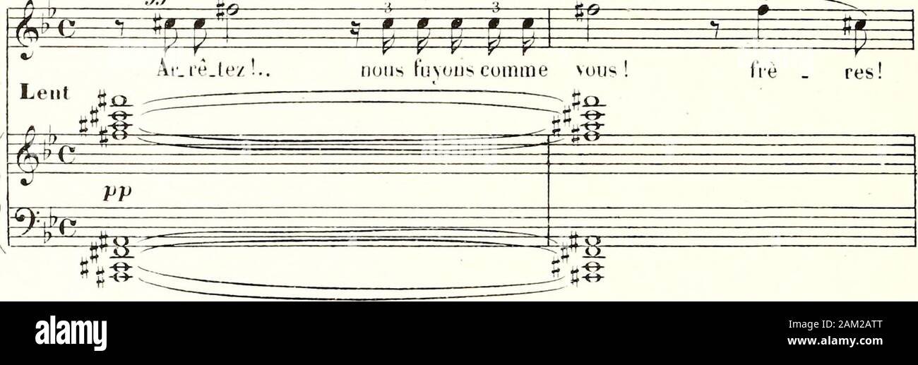 La Burgonde: Opéra en Quatre actes et cinq Tableaux. I. Il r.s-r^i SZENE II Gaciikii&gt; i-cis lHni i l; ich lUf et Hile l.i har (| ie. Ii.da Wenn Sünde!. Die Fastenzeit GAUTIER; ippil, iiU-m-! Ein 173g "f ^ f*Res! Il. Ich. ;/I; *-* *-^^^^^^^y =^- +-4-l^y^^"&gt;^^&gt; f b i •^r^ Mii^ Wenn Ri 5TT. | s du lioi (rAqtiiîai. ne!. S^S-o-Per-onnf iif EINE 1 lui rtI^ Mid; il redescend avec un ge^lf Ii - nté D | i;. ^. -.  YLS-* •? •? ^ j1*^-irT **** - fHi X1? • J V^L/K U j * / ^^L^U L^0 m m w m1^/;! v • t1^Y Y V V VF U i^t^K.li 1 c^Tiiip t; n (l!.. IIssh. Loi giieiit!.. Les eiit&gt; coi) Stockfoto