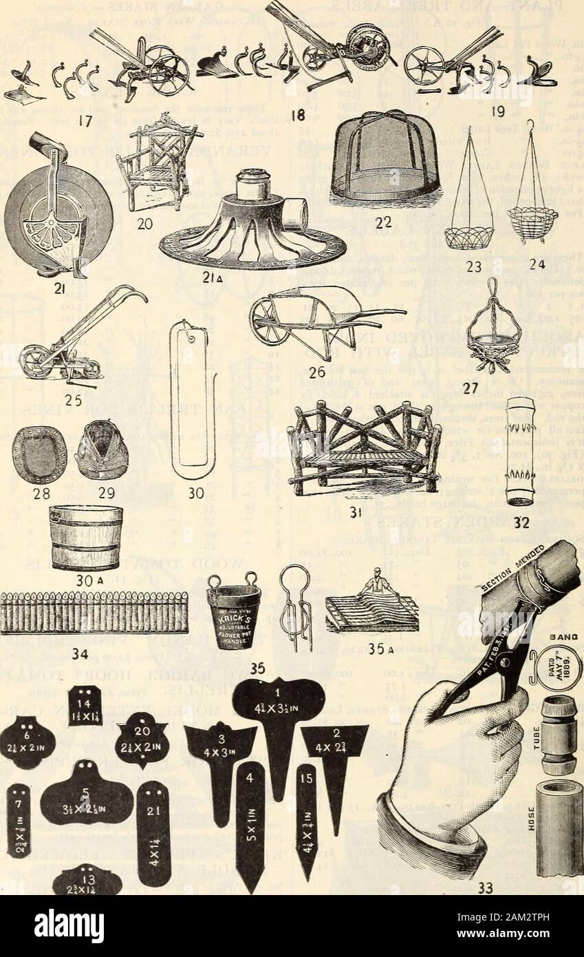 Die Farquhar Katalog: Frühjahr 1904. .80 10.00 bis 5 Zoll Töpfe, Pro dtz.,..20 Nr. 1. Wird von 3 V 2 bis 5 Zoll Töpfe passen, .30 Nr. 2. Von 5 bis 8 Zoll Töpfe passen, .40 Nr. 3. Von 8 bis 12 cm Töpfe passen, .50 136 R. und J. FARQUHAR & Co. S SAMEN KATALOG.. 13 25 XU 37 36 R. und J. FARQUHAR & Co. S SAMEN KATALOG. 137 Garten implementiert und rustikal. Das neue Modell DRILLMASCHINE. Die ZUFRIEDENSTELLENDSTE DRILLMASCHINE GEMACHT. (Abb. 25.) Die rautenförmige einstellbare Bohrung der Dis-kostenlos regelt, kann größer oder kleiner, als occasionrequires vorgenommen werden. Keine andere Bohrer hat diesen Vorteil. Die seedcut-off Claps bis v Stockfoto