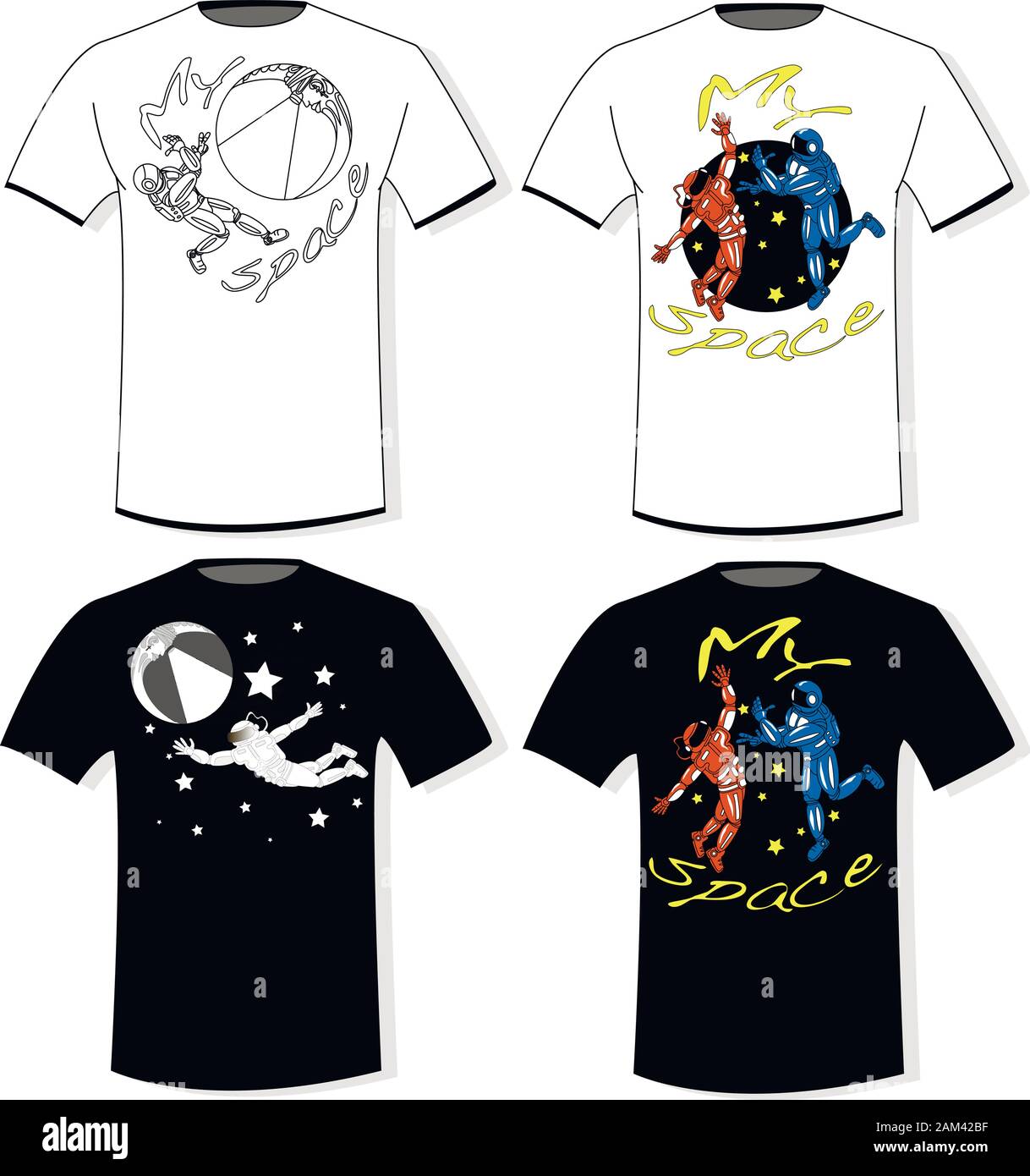 Typographie drucken für T-Shirts, Hoodies. Isoliert. Vector Illustration. Stock Vektor