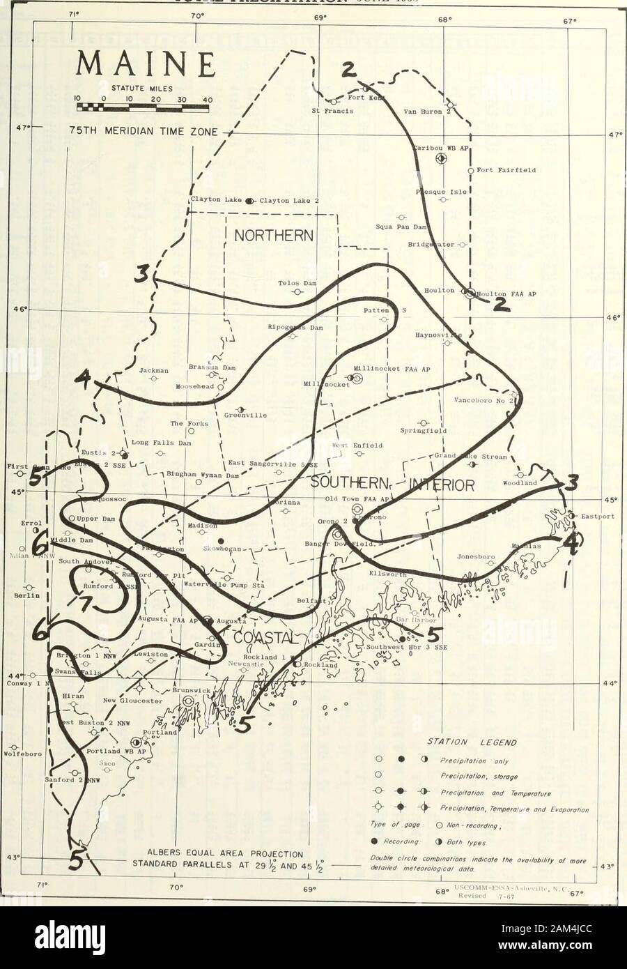 Klimatologische Daten, New England. Insgesamt Niederschlag Juni 1968. Tägliche NIEDERSCHLÄGE NEJUNE fl England 1968 Station [2 Tag des Monats 1 2 1 3 4 1 5 1 6 7 1 8 9 10 11 12 13 14 15 16 17 18 19 1 20 1 21 22 1 23 24 2 S | 26 | 27 28 1 29 1 30 31 Connecticut â¢â¢â¢ Nordwesten 01 Li> EaSvK |, EBtltlHlllSTEO 8 UH. S â¢â¢ IDCE OAKCÂ "E" Â "MILlFÂ "llS VILLÂ "CE 7,0T6,6A 5,49 S. BB, B2 03,02,19,12.03. 12,26,11.57 .13.AB. 39.53, 08,53, 21.16.22. lA, 0 A, 02 • 02 • 01 • 26 • 66. 6. 09 • 02.03.01.DA.03.02.67.05. 981.221.25. 762.61 .06 â 16.â 01. 06.06.03.23.16 .39. ,40. 0.25.. 24,53 1014111620. 44.50.62.62.52,8 Stockfoto