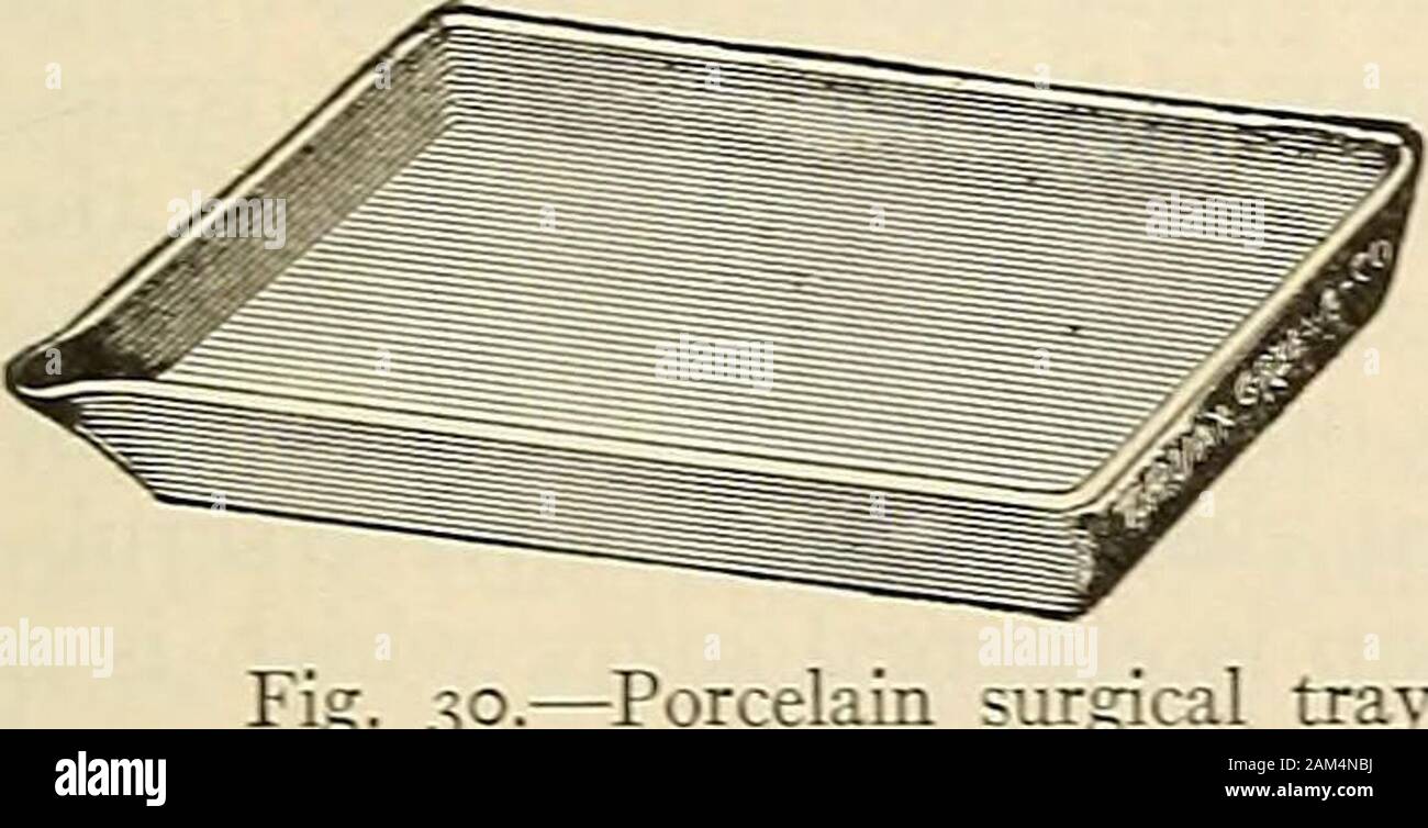 Die moderne Chirurgie, allgemeine und operative. Linder der osy-gen. INIost Chirurgen haben das Feld Arbeitsgang am Tag vor der Opera-tion, ausgenommen in einem Notfall sterilisiert werden. Für einige Jahre habe ich es zu tun haben. 30. - Porzellan chirurgische Fach. Stockfoto