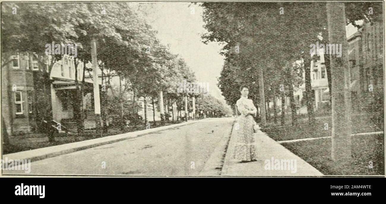 Ontario Sitzungsdiensten Papers, 1906, Nr. 26-31. ^ mechanicalmixers, und passiert dabei in eine Maschine, ähnlich der, die bei Drücken von Ziegeln verwendet, werden dann unter starkem Druck geformt. Die Zusammensetzung der Bausteine isabout wie folgt: - Prozent. Asphaltierten Zement. (S bis 12 Stein Staub 8 bis 10 fein zerkleinert Granit 84 bis 78 eine asphaltierte block Pflaster mit einem Betonsockel aus fourto sechs Zoll dicke laitl sein sollte: der Beton von über sieben von Kies, Portland Zement zu EINEDER. Auf dieser sollte s]) lesen Sie einen halben Zoll Beschichtung ofPortland Zementmörtel (in den Anteil einer von Zement gemischt Stockfoto