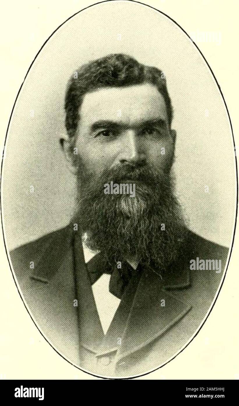 Vergangenheit und Gegenwart von Washtenaw County, Michigan. lk. AXD-AIRS. WILLIAM H. RLCL. Stockfoto