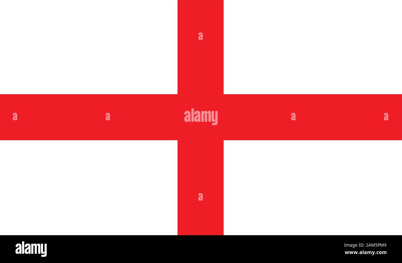 England St. George Flagge – 15 X 10 Cm Mit 25 Cm Stab | Mini-Wimpel Für Tisch, Party & Dekoration