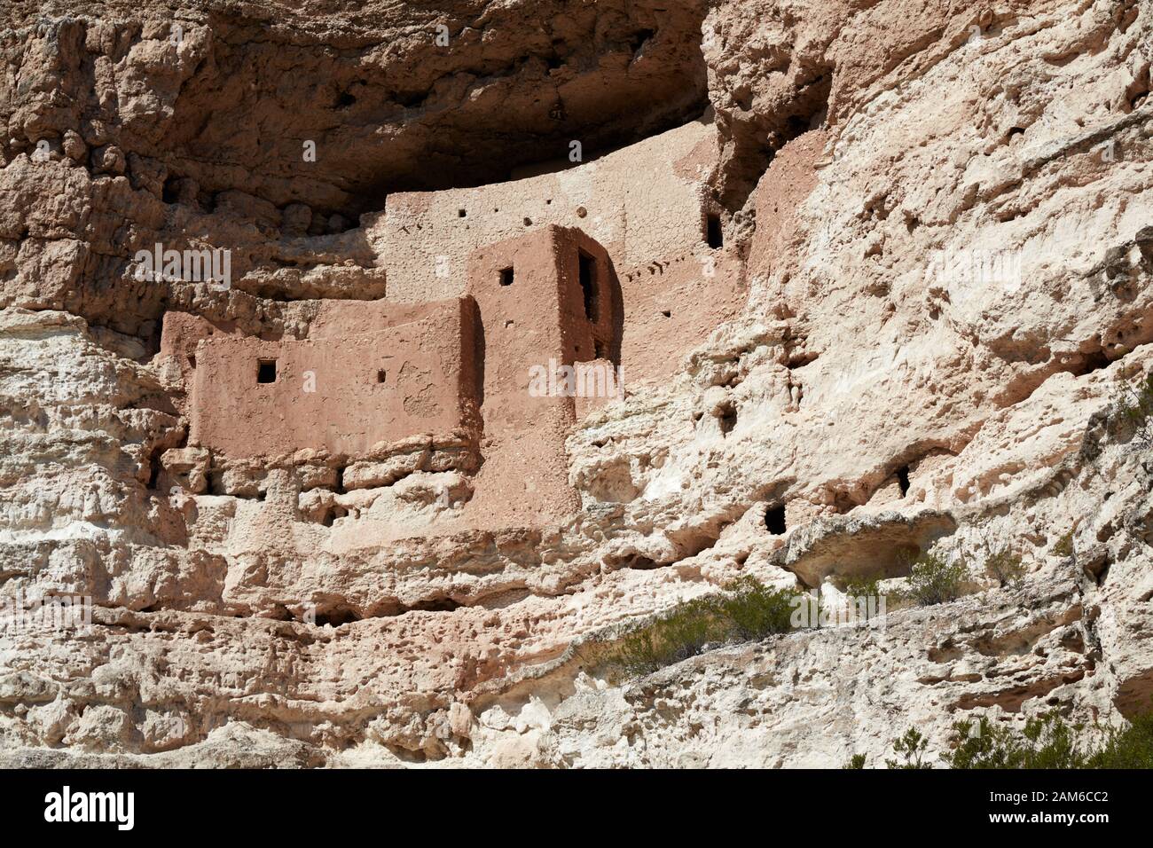 Montezuma Castle Nationalmonument, Camp Verde, Arizona Stockfoto