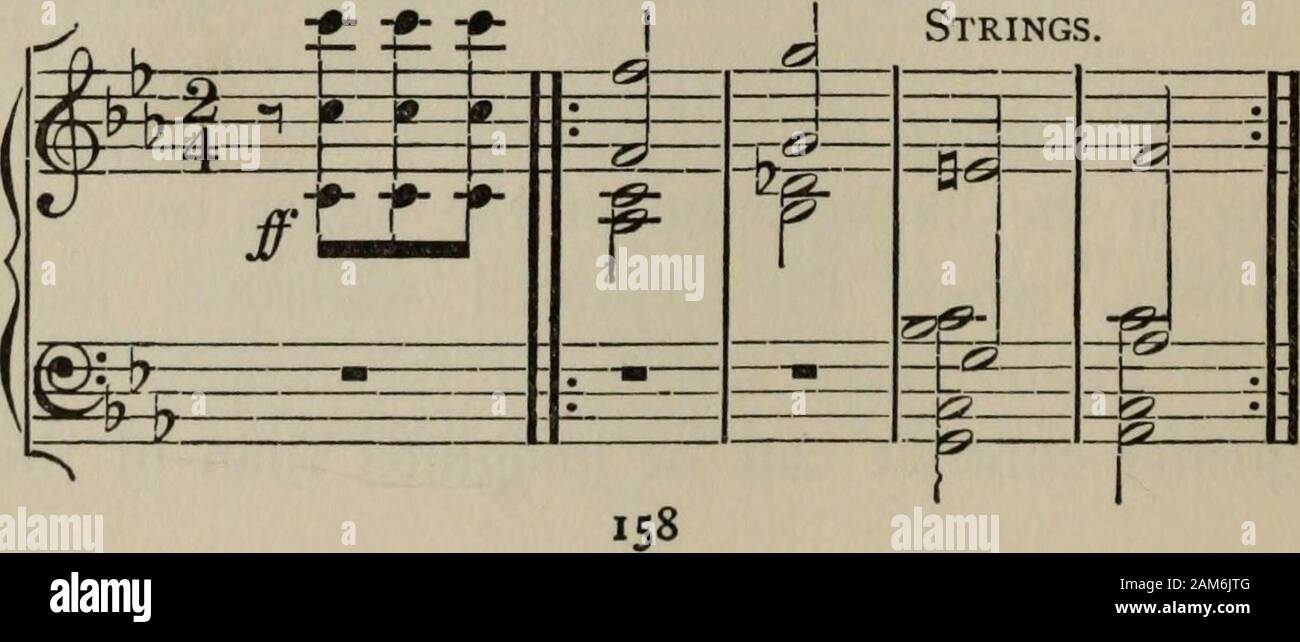Sinfonien und ihre Bedeutung. ? PF in Oktaven verdoppelt. N^^