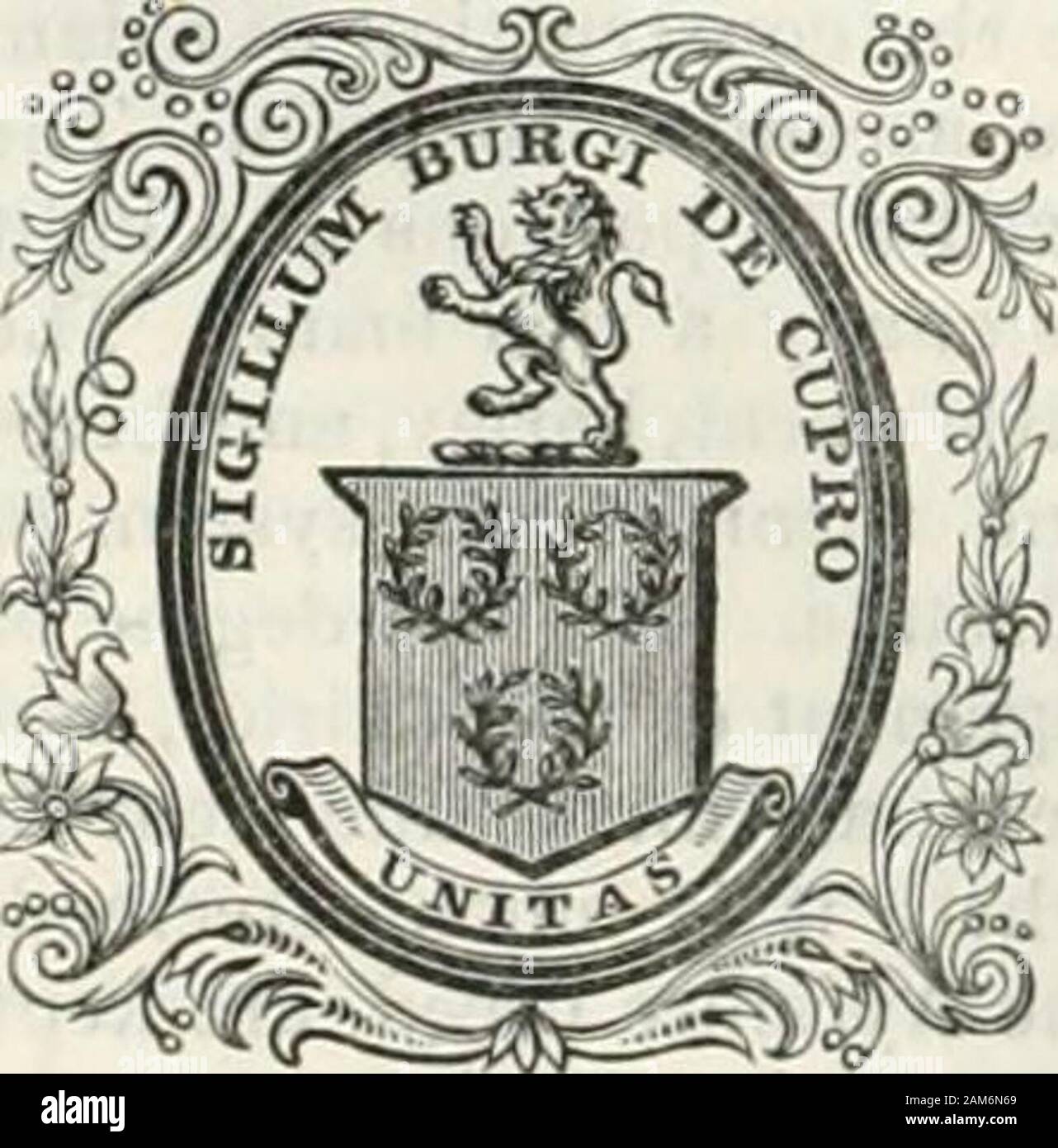 Eine topographische Wörterbuch von Schottland, bestehend aus mehreren Landkreisen, Inseln, Städte, Burgh und den Städten, Gemeinden und Dörfern, mit historischen und statistischen Beschreibungen: mit Gravuren der Dichtungen und der Arme der verschiedenen Burgen und Universitäten verschönert. f ein Vermächtnis von £ 1000 byMr. Duncan, die andere Hälfte der Zinsen, die Distri - buted unter armen Personen, die nicht auf der Liste der Pfarrei. Thereis Sparkasse mit einem Fonds von rund £ 1000; andthree friendly societies werden unterstützt. Innerhalb von thegrounds Dumfries House sind die Ruinen der ancientcastle von Terringzean, Anci Stockfoto