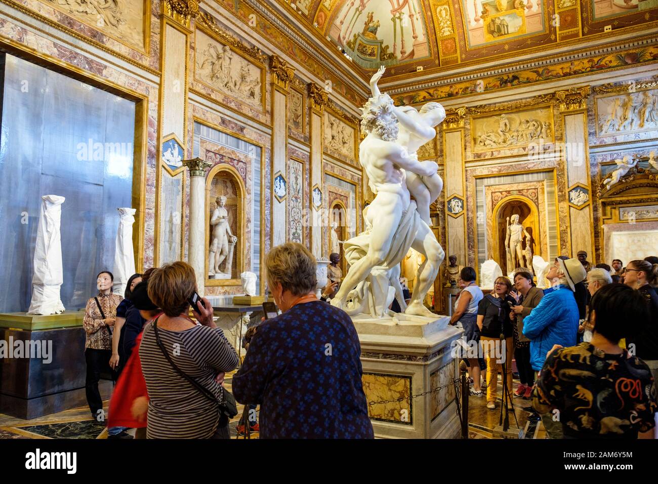 Die Vergewaltigung der Proserpina Skulptur, Gian Lorenzo Bernini