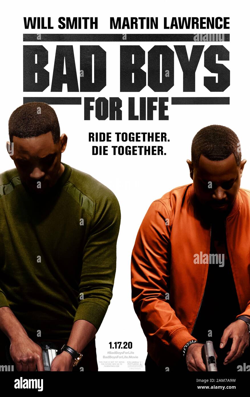 Bad Boys for Life (2020) unter der Regie von Adil El Arbi und Bilall Fallah mit will Smith, Vanessa Hudgens und Alexander Ludwig. Bad Boys Mike Lowrey und Marcus Burnett kehren in dieser lang erwarteten Fortsetzung zurück, um den Anführer eines Drogenkartells in Miami zu besiegen. US Advance Poster ***NUR FÜR REDAKTIONELLE ZWECKE***. Quelle: BFA / Columbia Pictures Stockfoto