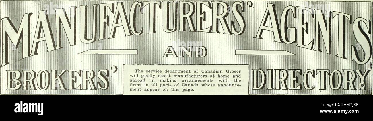 Kanadische Lebensmittelhändler Juli-september 1919. Ein ^ gemacht fromQuality Früchte, reine CaneSugar, andmade durch Ex-Perts ein themaking der bet-ter Jam ist anexact Wissenschaft. Diese sind für Rea-Söhne und - v a1 ls Jampopularity. FURNIVALL - NEUE, Begrenzte iltc "da Kanada Essen Board Lizenz, Nein. 14-167 Agenten der Stadt Ottawa und der unteren Provinzen ich exceptCape Breton): Fa. Geo. Hodge & Sohn, Ltd., Montreal, Que Ontario: MacLaren Imperial Käse Co. Ltd., Toronto, Ontario Manitoba: H. L. Perry Co., Winnipeg, Man. Hamilton: J.T. Preis & Co. Cape Breton, N.S.: O. N. Mann, Turnbull BMg.. Sydney, K.A. 18 kanadischen Lebensmittelhändler Ju Stockfoto