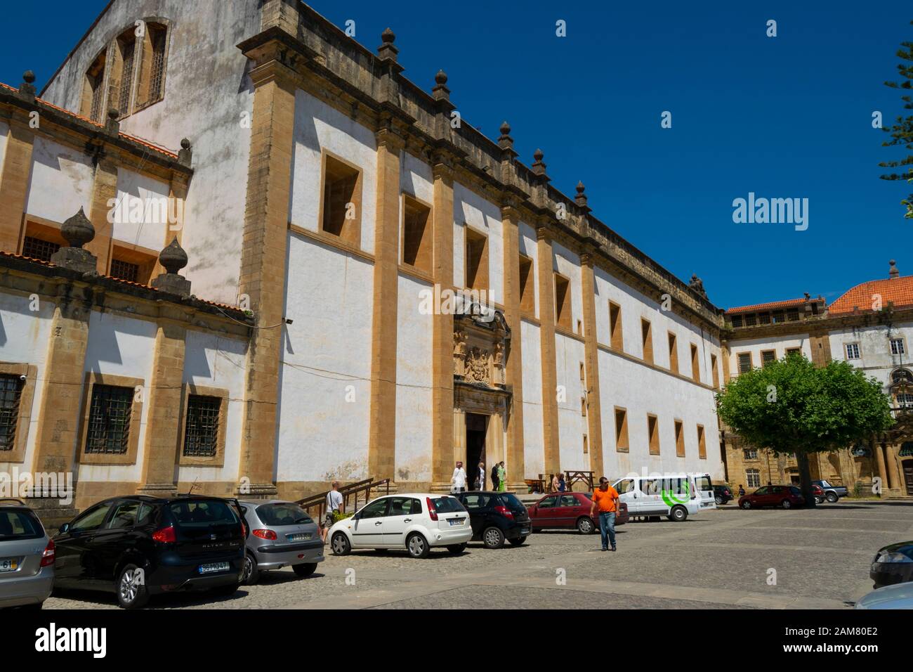 Mosteiro de Santa Clara-a-Nova in Coimbra Portugal Stockfoto