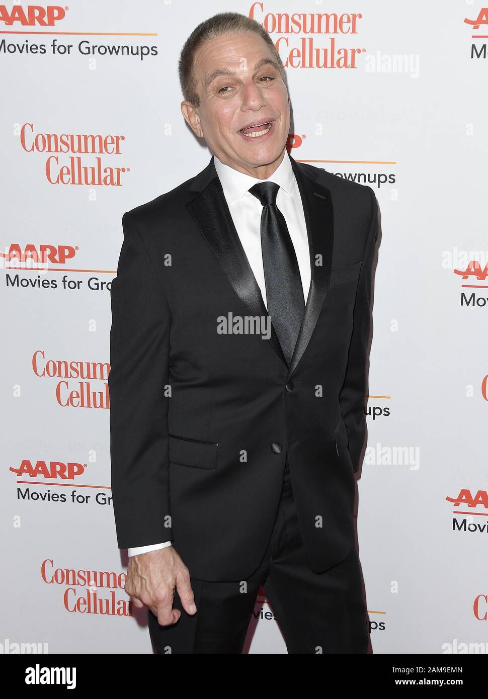 Los Angeles, USA. Januar 2020. Tony Danza kommt an der AARP The Magazine zu den 19. Annual Movies For Grownups Awards, die am Samstag, 11. Januar 2020, im Beverly Wilshire, Four Seasons Hotel in Beverly Hills, CA abgehalten werden. (Foto Von Sthanlee B. Mirador/Sipa USA) Kredit: SIPA USA/Alamy Live News Stockfoto